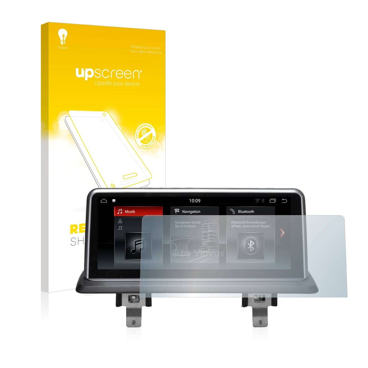 upscreen Reflection Shield Matte Premium Displayschutzfolie für BMW 1 E88 2004-2013 VioVox