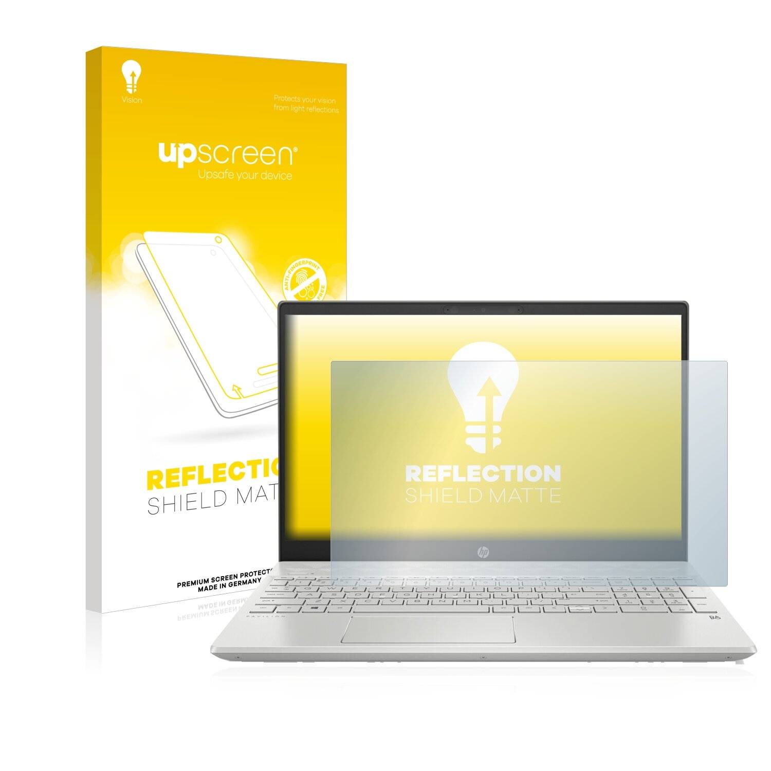 upscreen Reflection Shield Matte Premium Displayschutzfolie für HP Pavilion