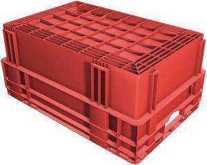 Drehstapelbehälter DTK 600x400x420 mm rot