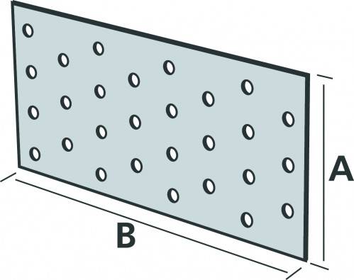 Simpson Lochblech NP20 120x300x2