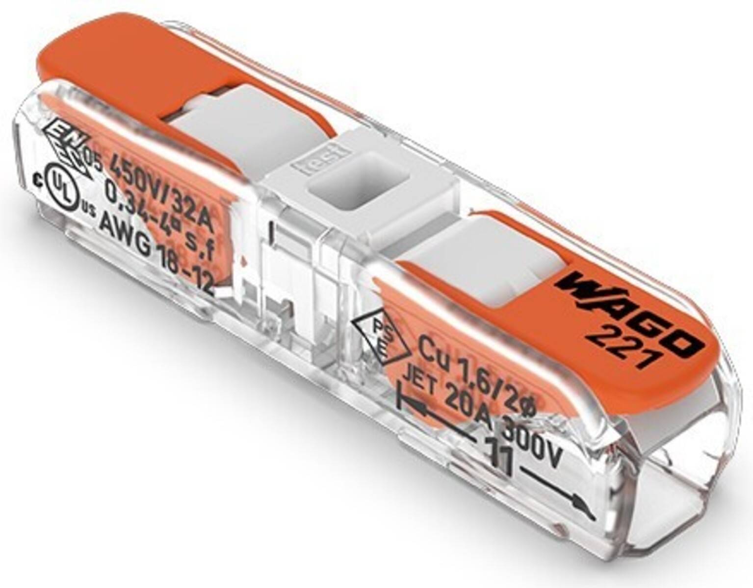 WAGO GmbH & Co. KG Durchgangsverbinder 221-2401