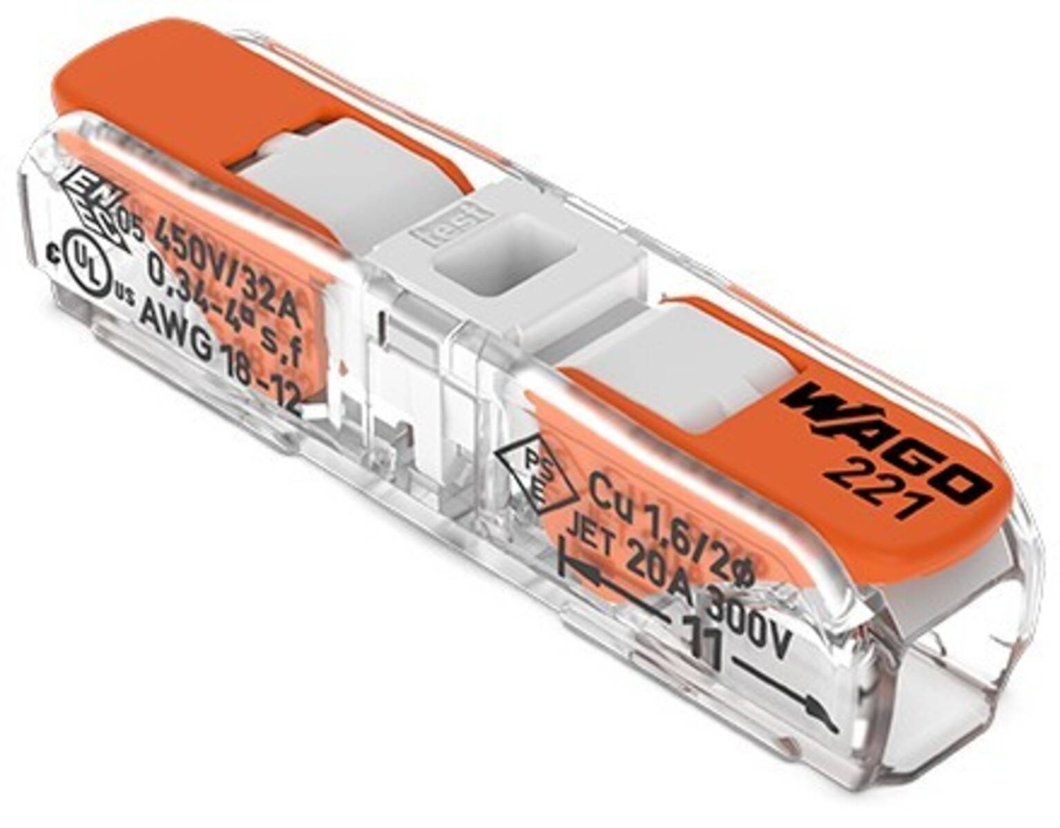 WAGO GmbH & Co. KG Durchgangsverbinder 221-2401