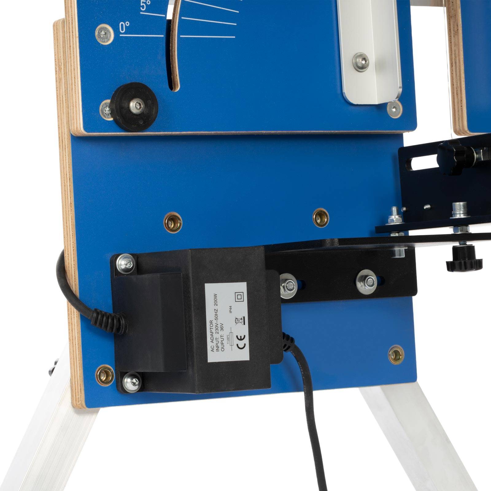 BAUTEC Styroporschneider GAZELLE 7 » Set inkl. 10 Schneidedrähte, Gerüsthalterung, Styrogrips » Heißdrahtschneider