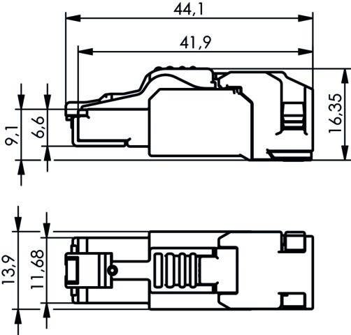 Telegärtner Steckverbinder RJ45 100039918