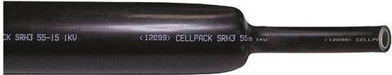 Cellpack Warmschrumpfschlauch SRH3/48-12/BK/1m