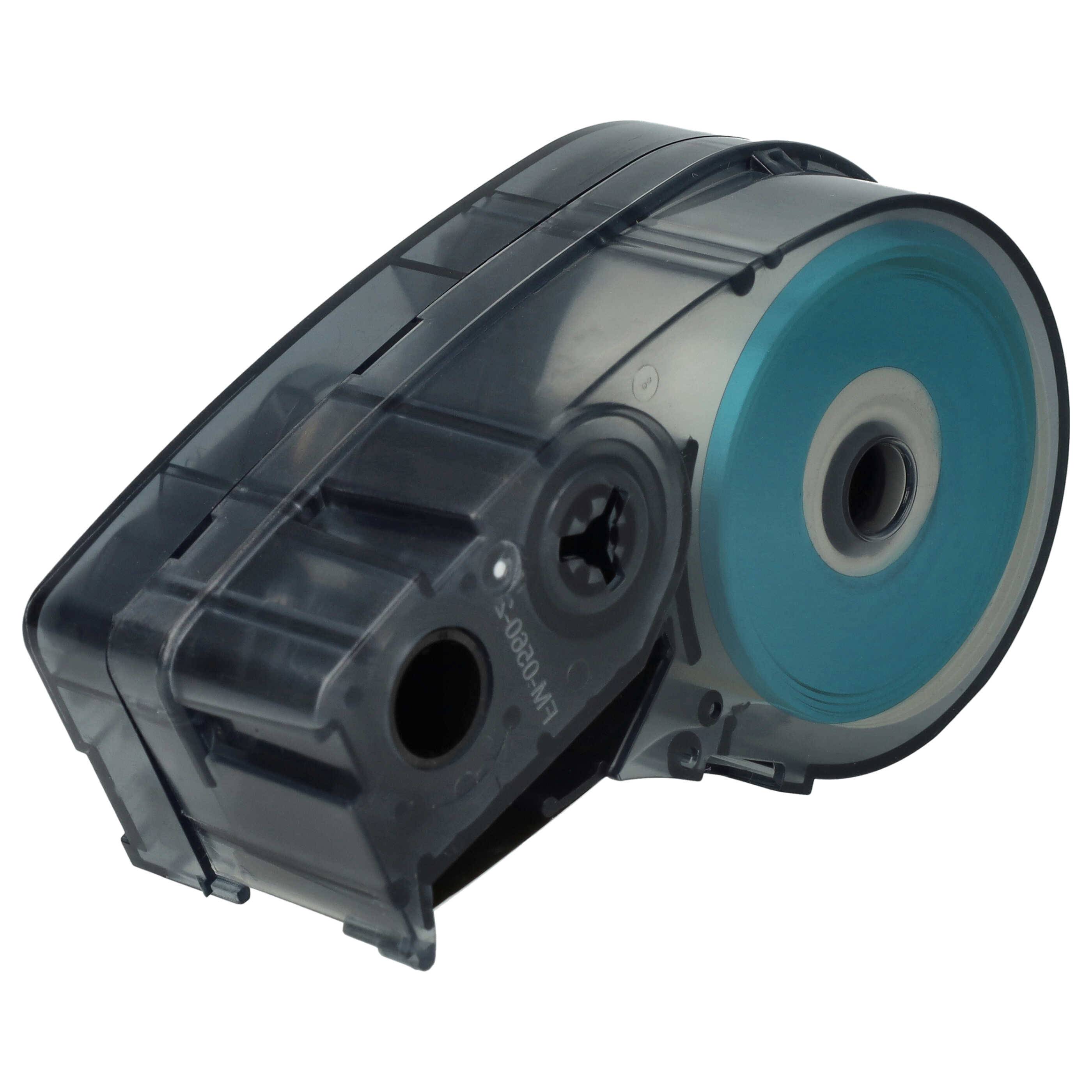 vhbw 3x Schriftband-Kassette Ersatz für Brady M21-750-7425 für Etiketten-Drucker 6,4m x 19,05mm Schwarz auf Weiß, Polypropylen