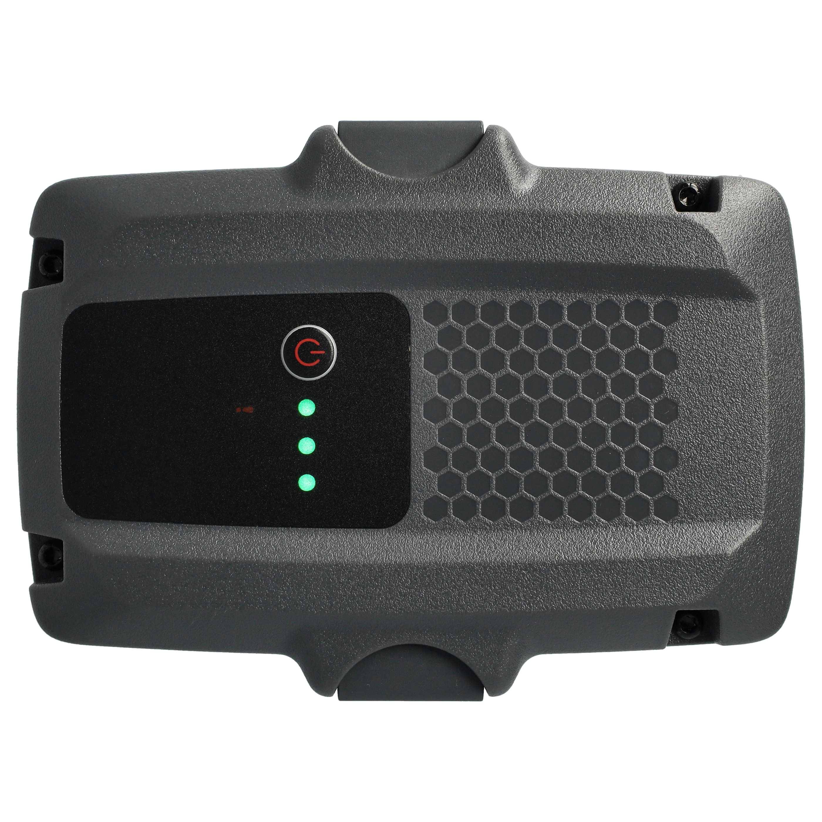vhbw Akku kompatibel mit Gardena 535iFR, 535i XP, 530iPX, 530iPT5, 536LiHD60X, 535iRXT, 535iRX Rasenmäher Akku-Gartengerät (5000mAh 40V Li-Ion)