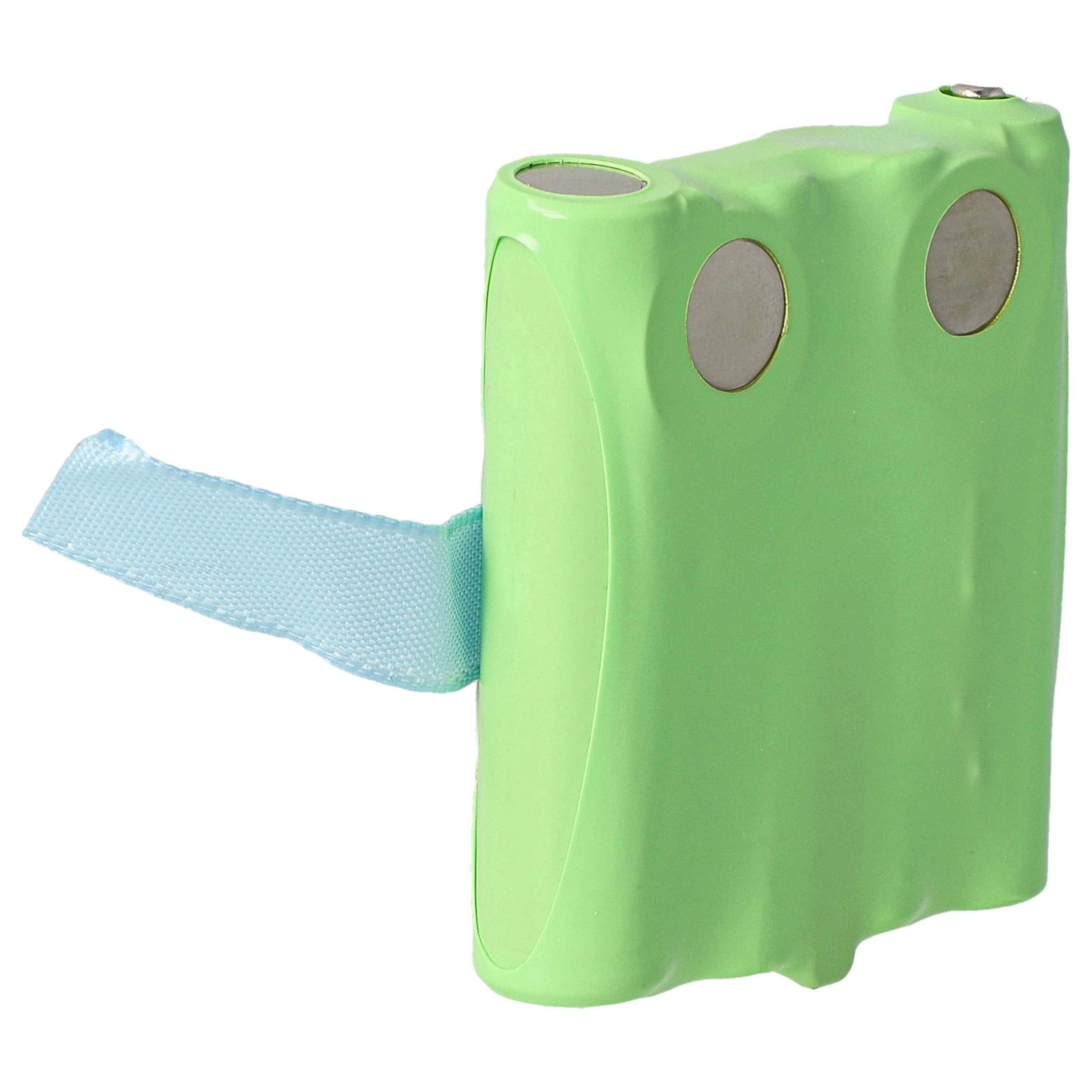 vhbw 10x Akku kompatibel mit Motorola Talkabout XTK Funkgerät, Walkie Talkie (700 mAh, 4,8 V, NiMH)