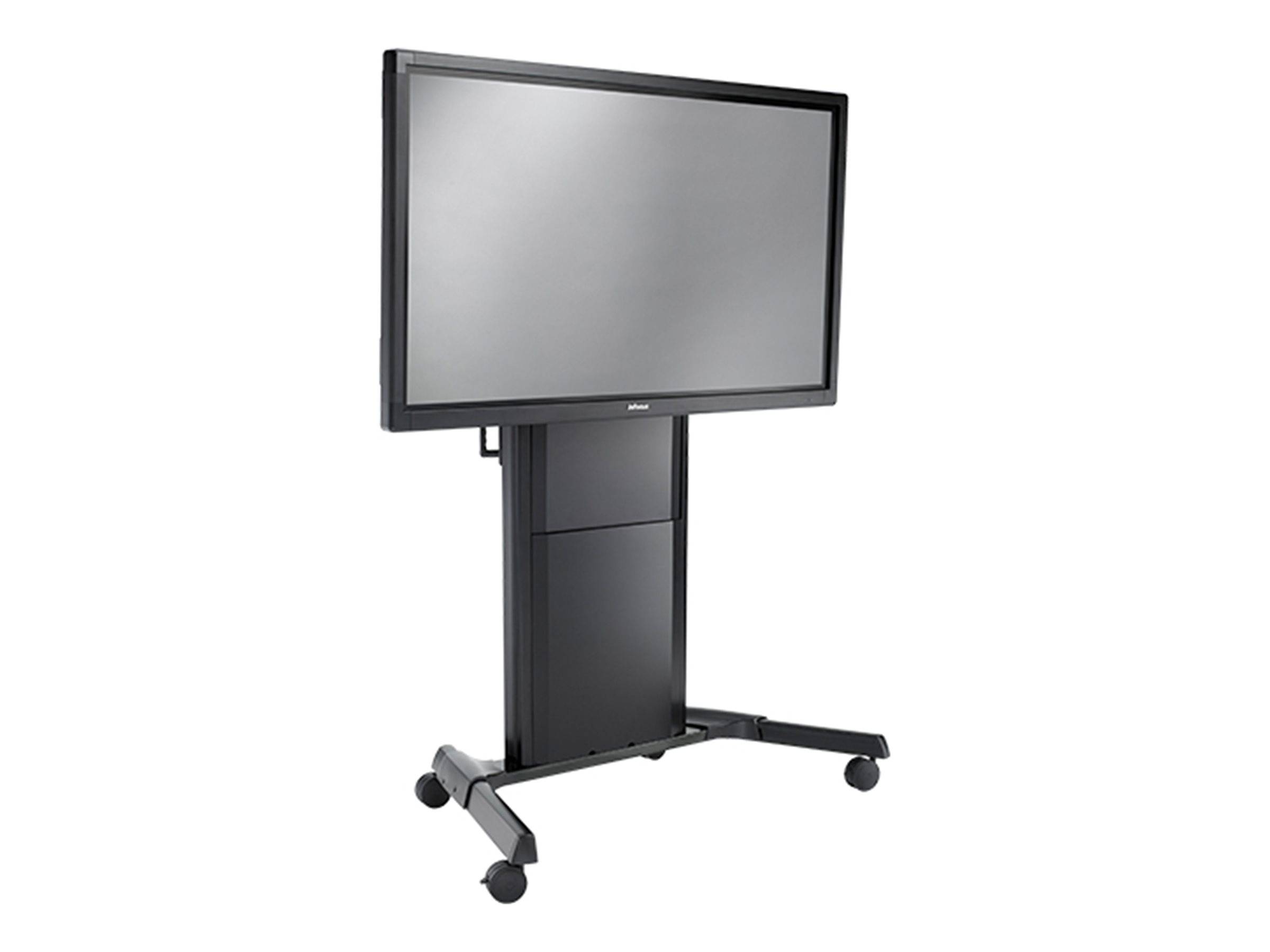 Chief XL Electric Height Adjust Cart - Wagen - motorisiert - für Flachbildschirm - Schwarz - Bildschirmgröße: 127-203.2