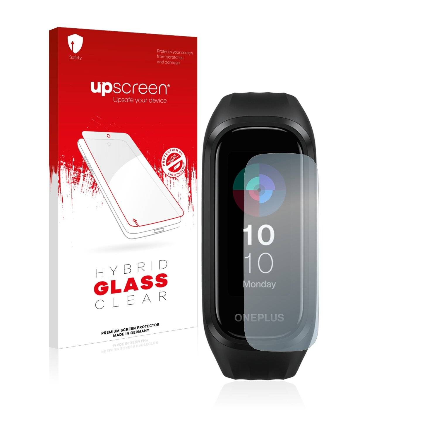 upscreen Hybrid Glass Clear Premium Schutzglas Folie für OnePlus