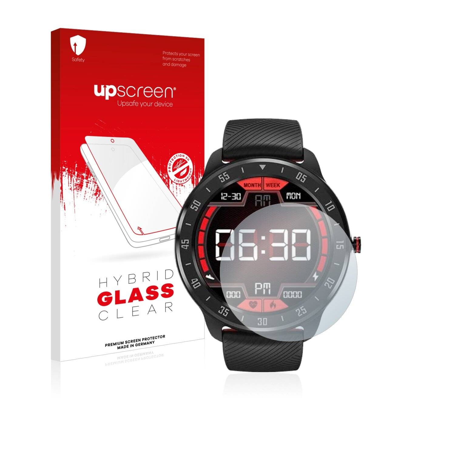upscreen Hybrid Glass Clear Premium Schutzglas Folie für CanMixs