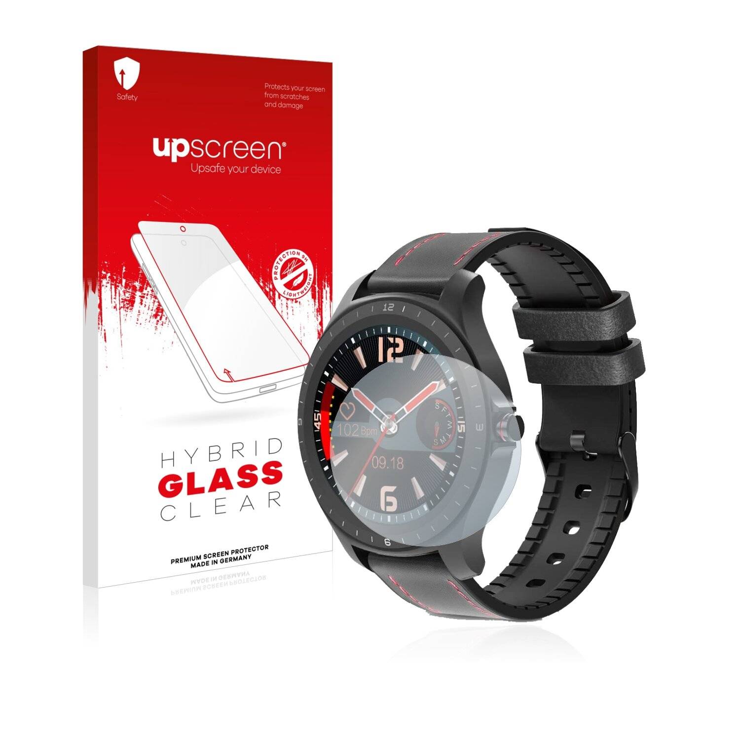 upscreen Hybrid Glass Clear Premium Schutzglas Folie für BlitzWolf