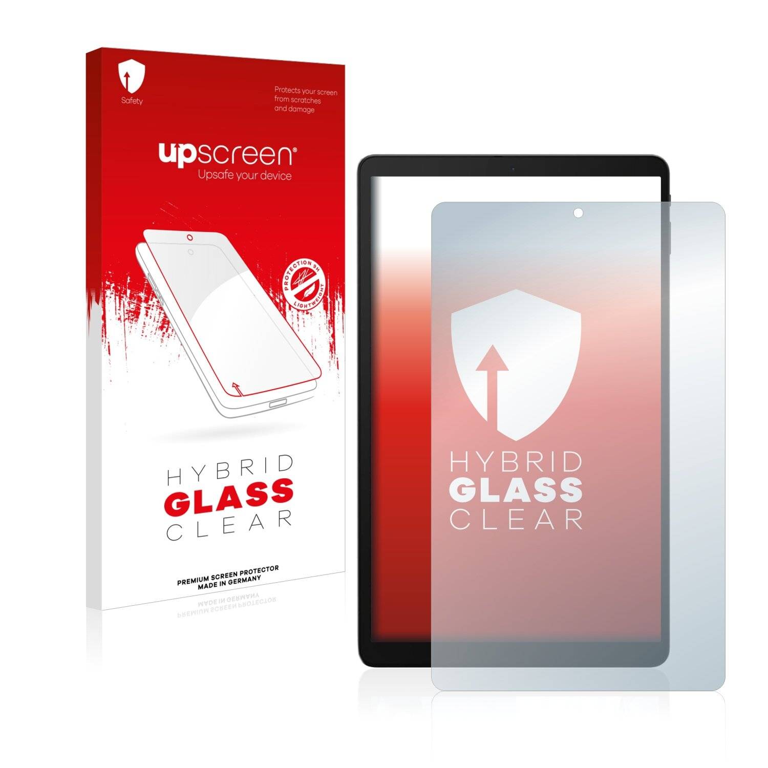 upscreen Hybrid Glass Clear Premium Schutzglas Folie für Alldocube iPlay