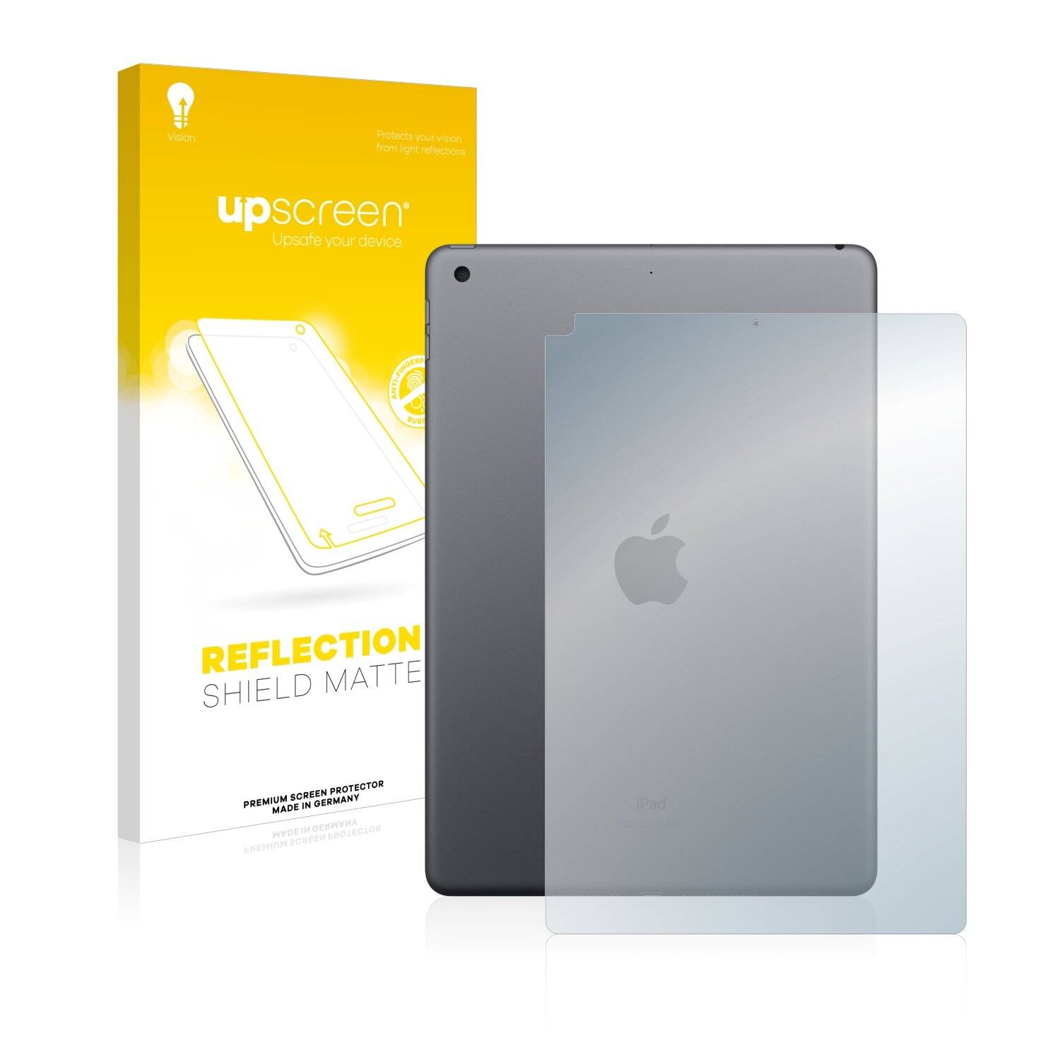 upscreen Reflection Shield Matte Premium Displayschutzfolie für Apple iPad 10.2 WiFi 2020