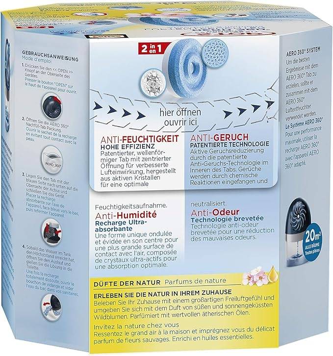 Pattex Nachfuell-Tabs Wildblumen 2 x 450 g