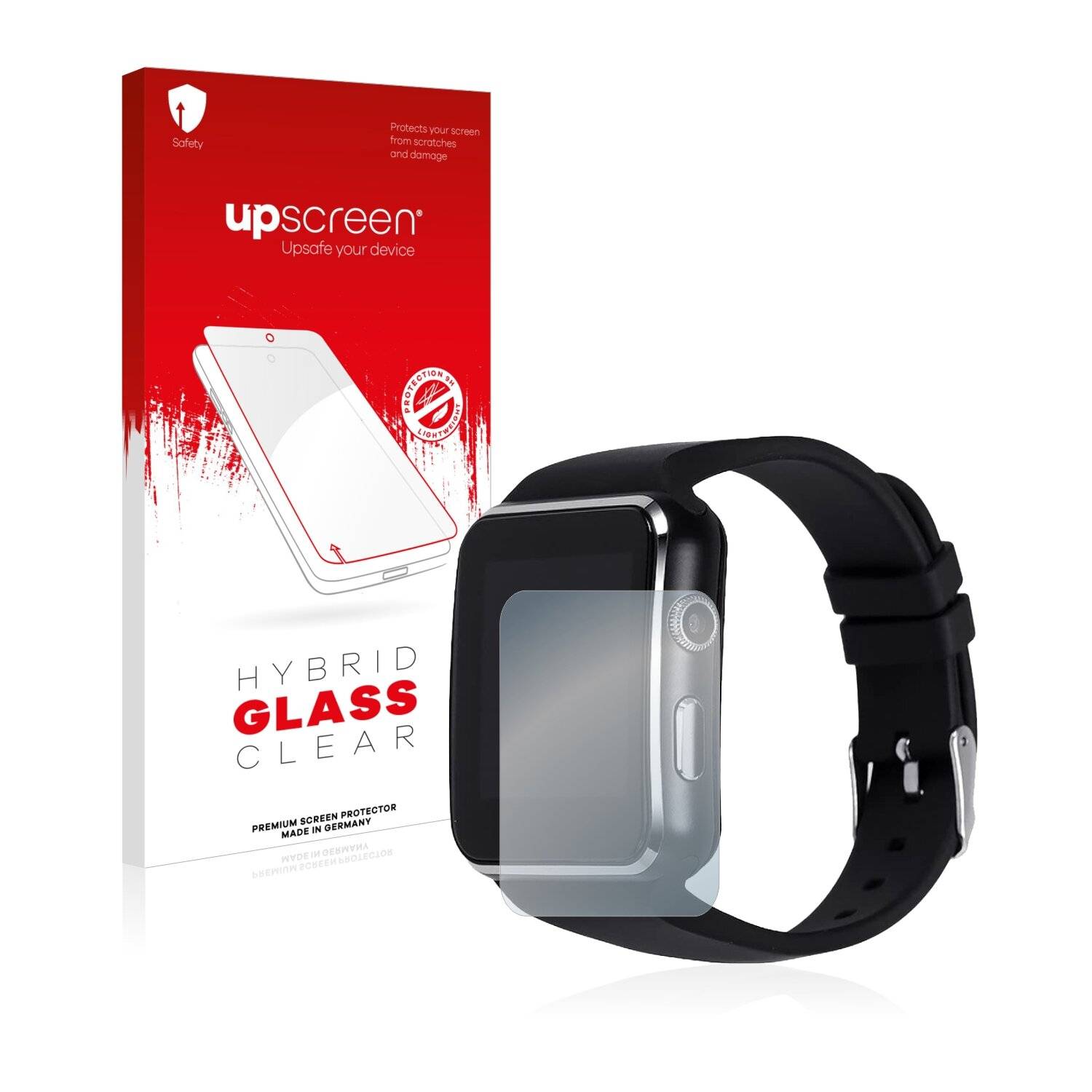 upscreen Hybrid Glass Clear Premium Schutzglas Folie für Bakeey