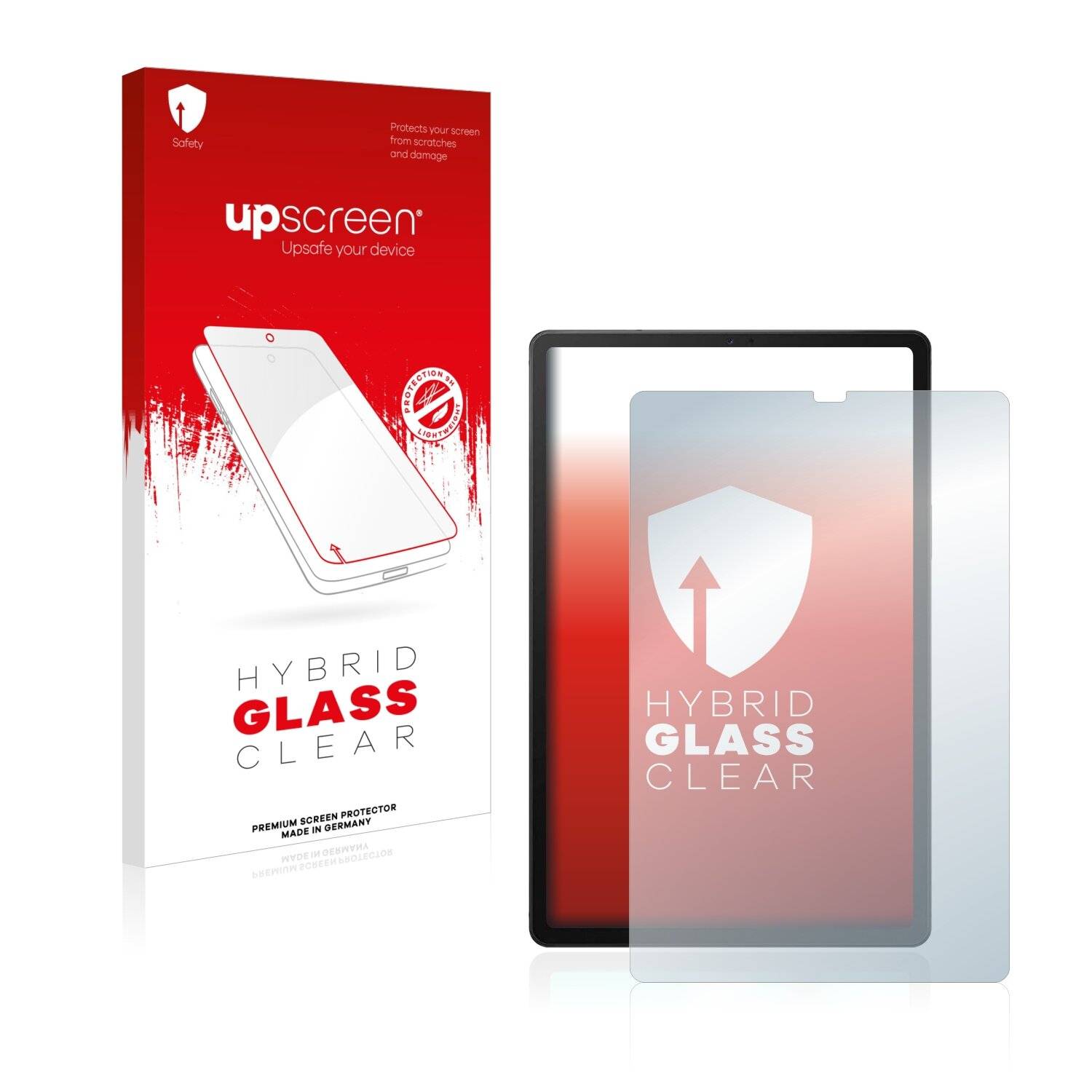 upscreen Hybrid Glass Clear Premium Schutzglas Folie für Samsung Galaxy Tab S5e