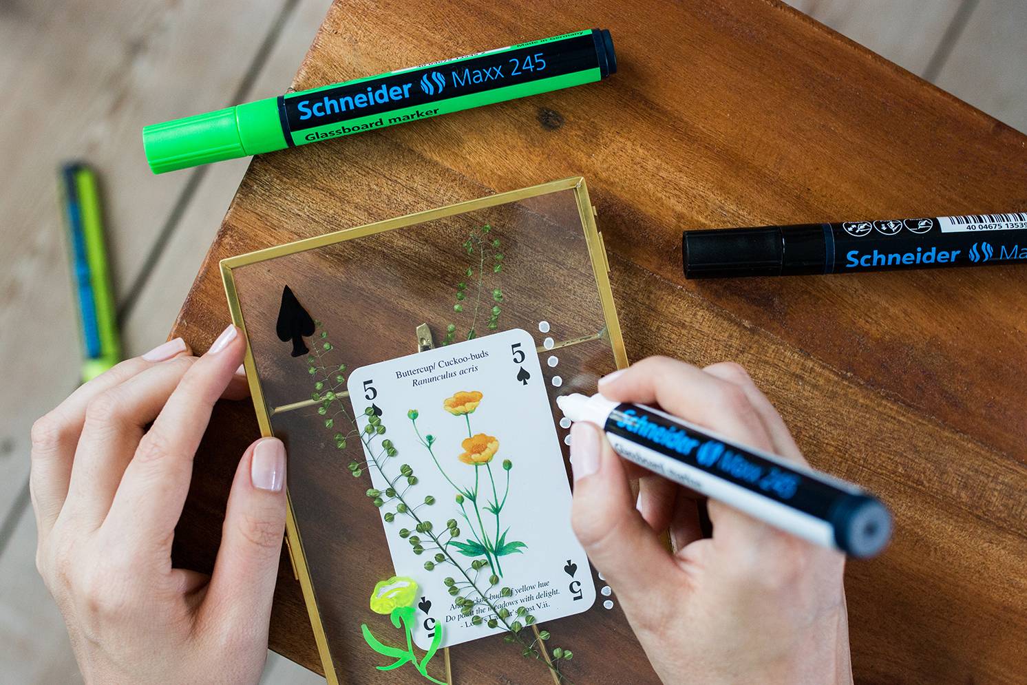 Glasboardmarker Maxx 245 grün, Rundspitze 1-3mm