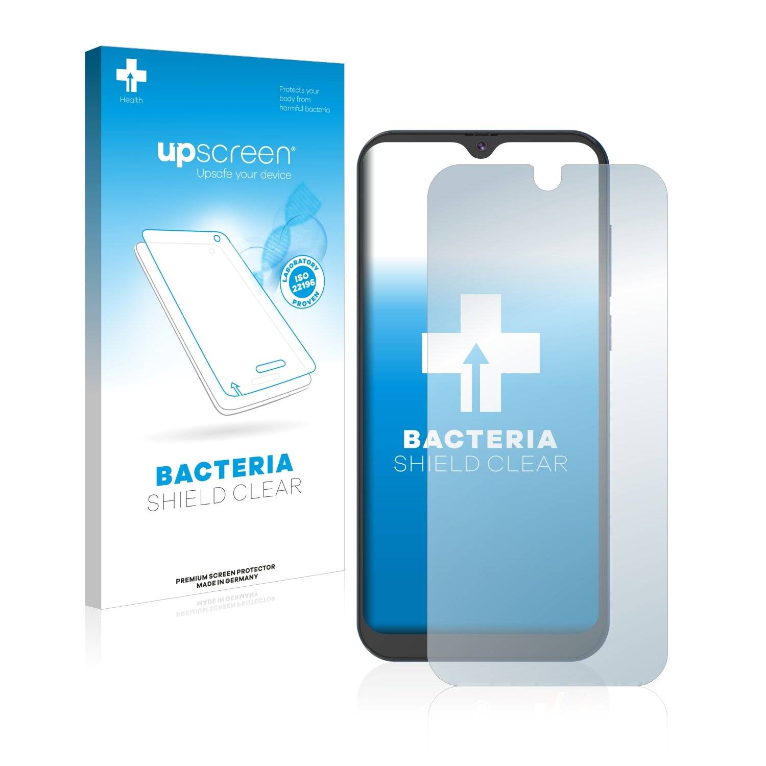 upscreen Bacteria Shield Clear Premium Antibakterielle Displayschutzfolie für Archos Oxygen
