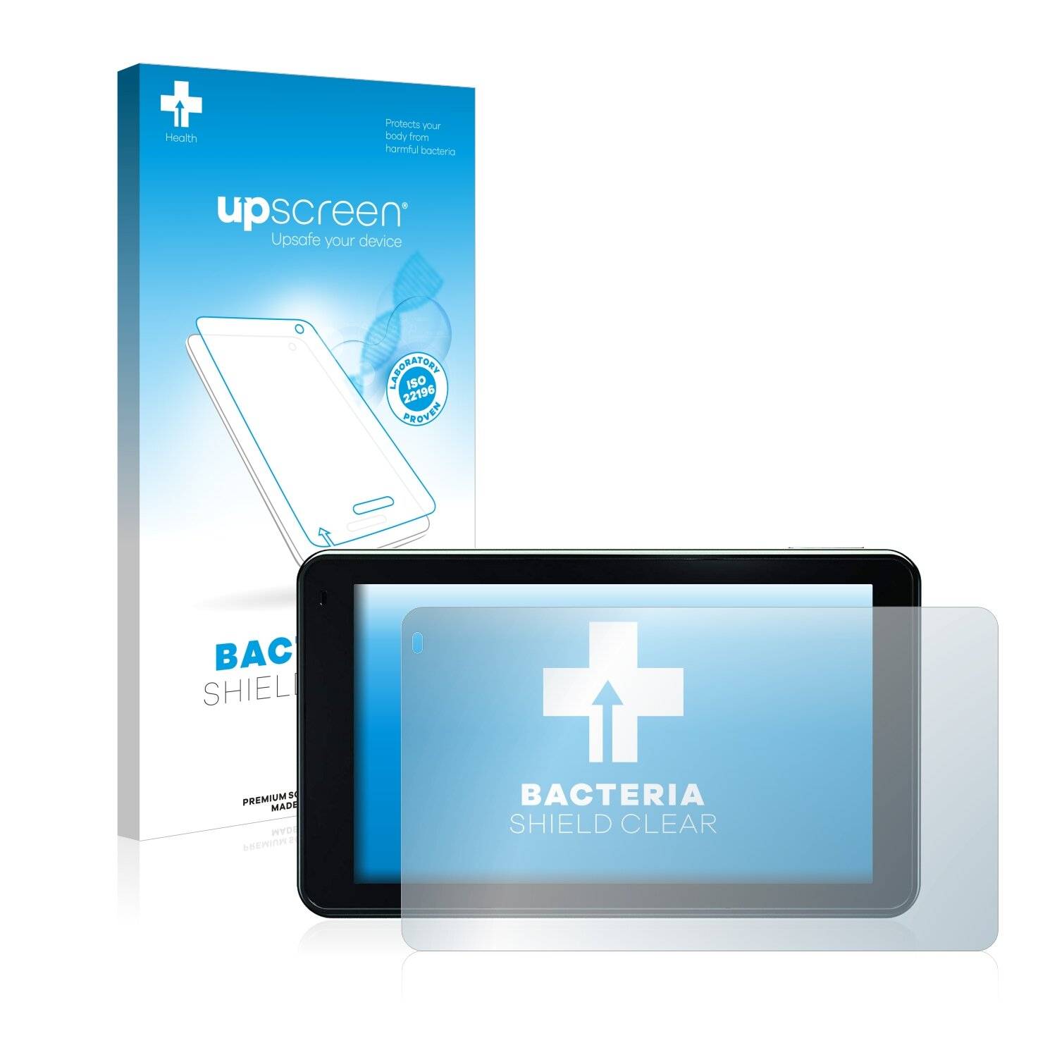 upscreen Bacteria Shield Clear Premium Antibakterielle Displayschutzfolie für Garmin nüvi
