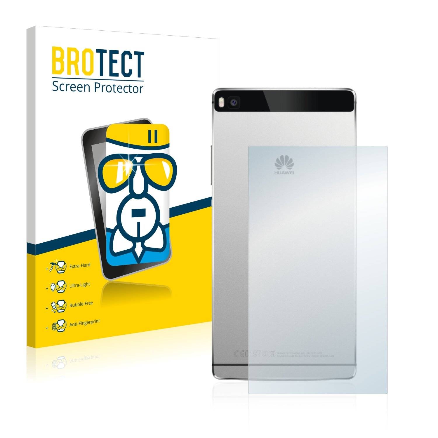 BROTECT AirGlass Schutzglas Folie für Huawei P8