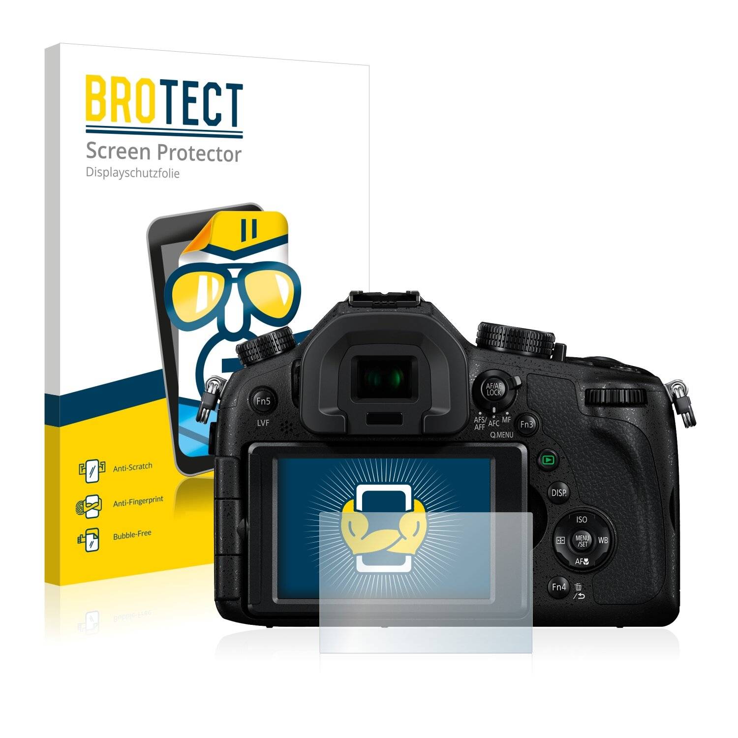 2x BROTECT HD-Clear Displayschutzfolie für Panasonic Lumix