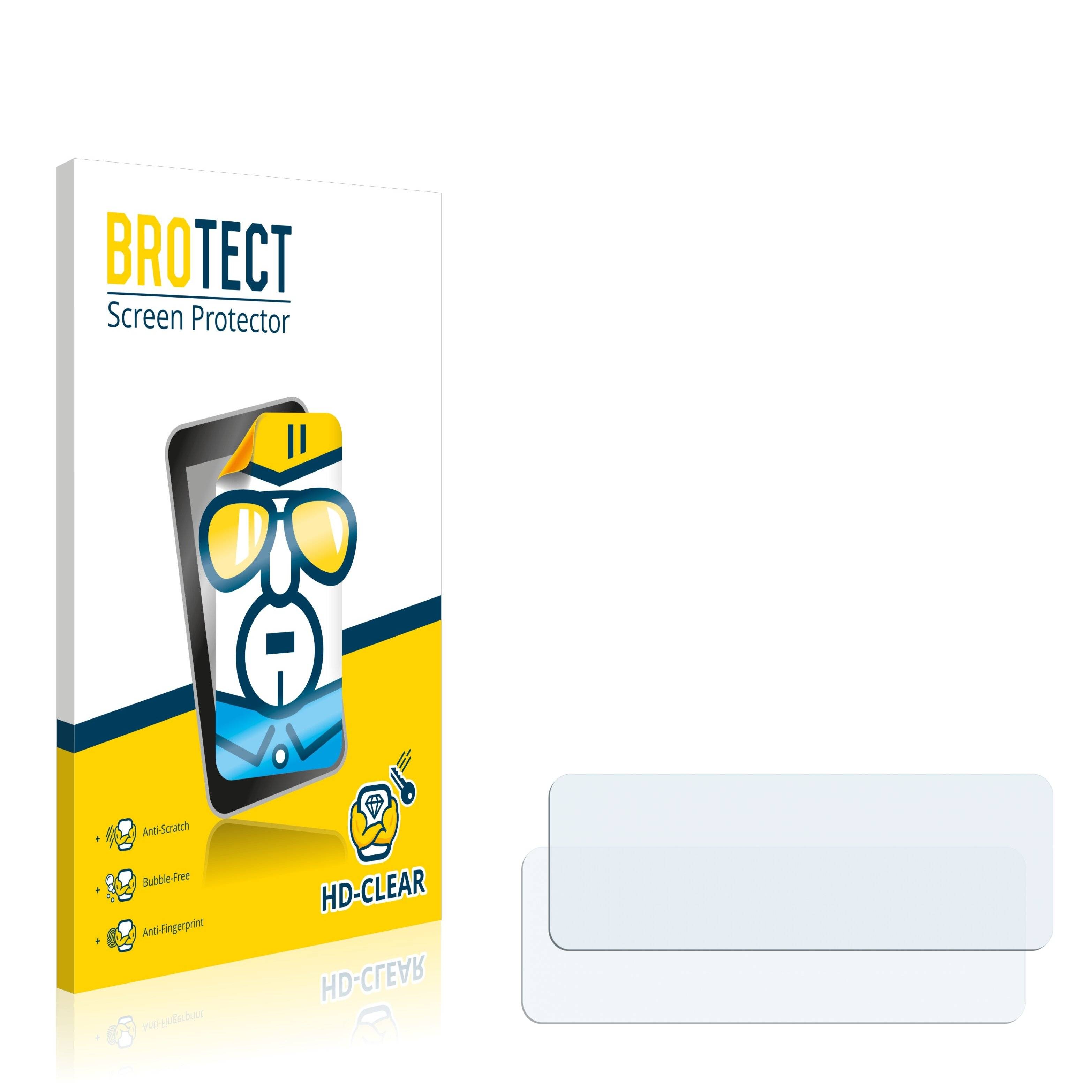 2x BROTECT HD-Clear Displayschutzfolie für Robbe Futaba