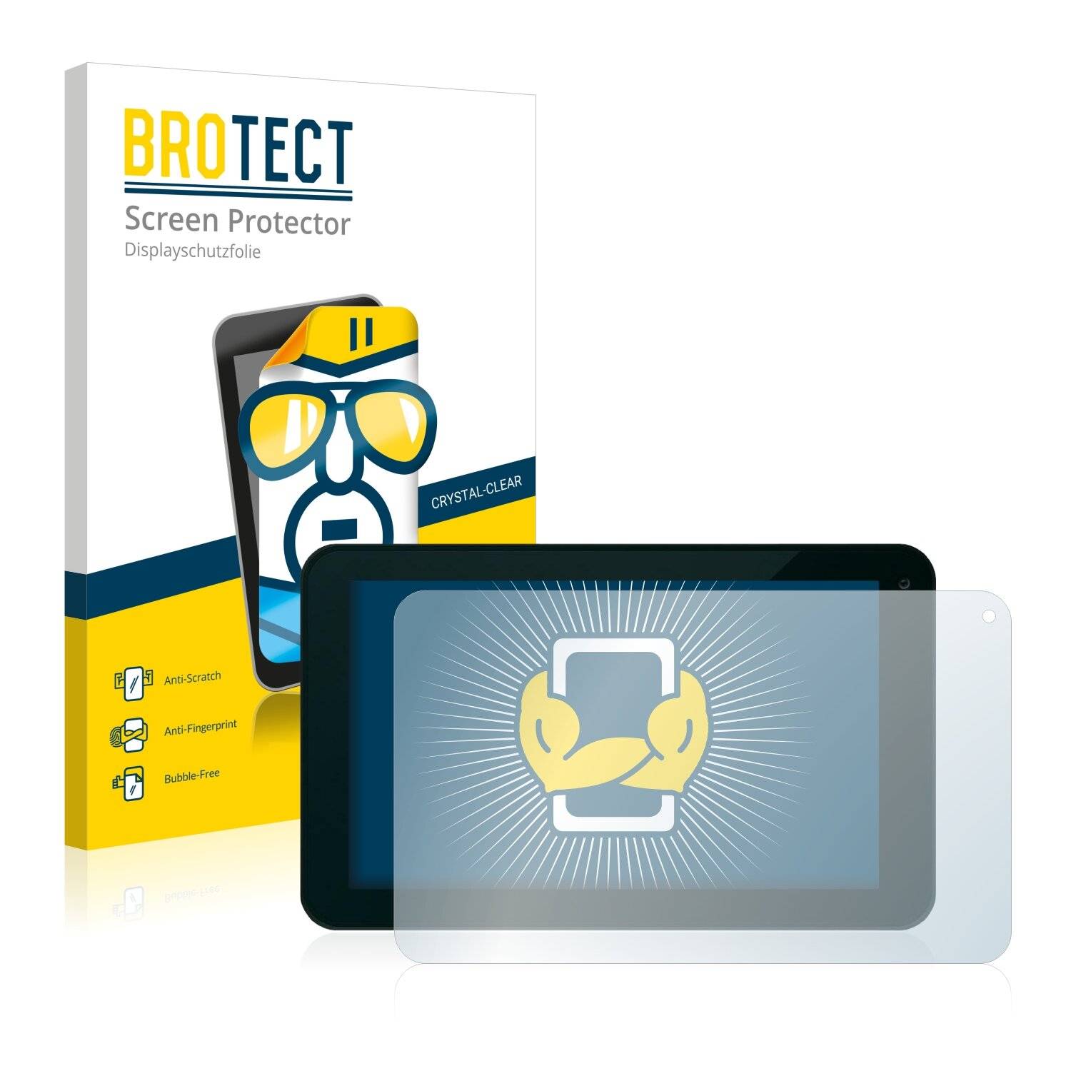 2x BROTECT HD-Clear Displayschutzfolie für Odys Pedi