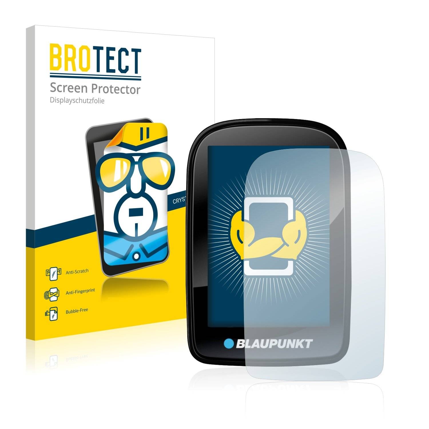 2x BROTECT HD-Clear Displayschutzfolie für Blaupunkt