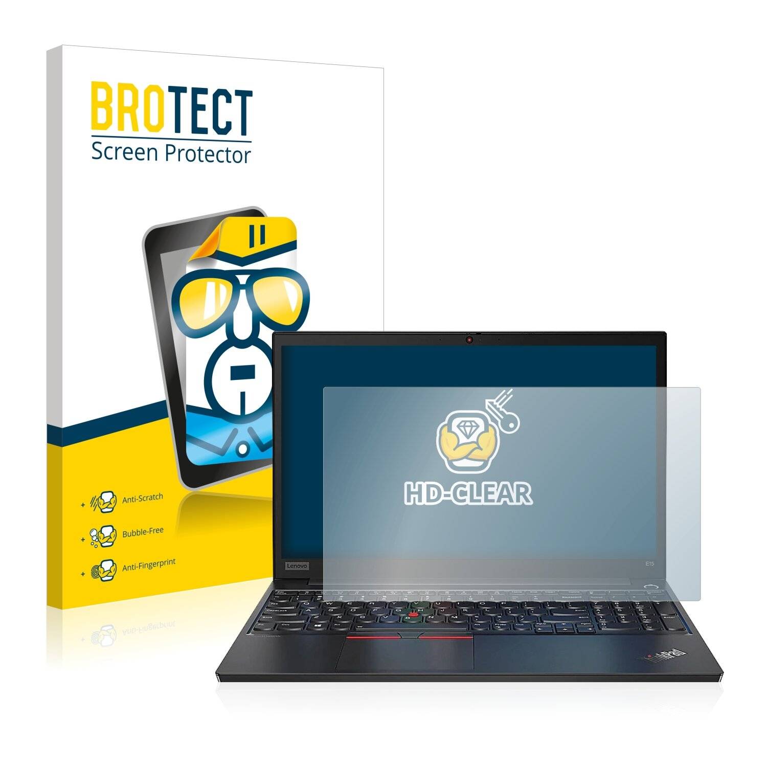 BROTECT HD-Clear Displayschutzfolie für Lenovo ThinkPad E14 (2.