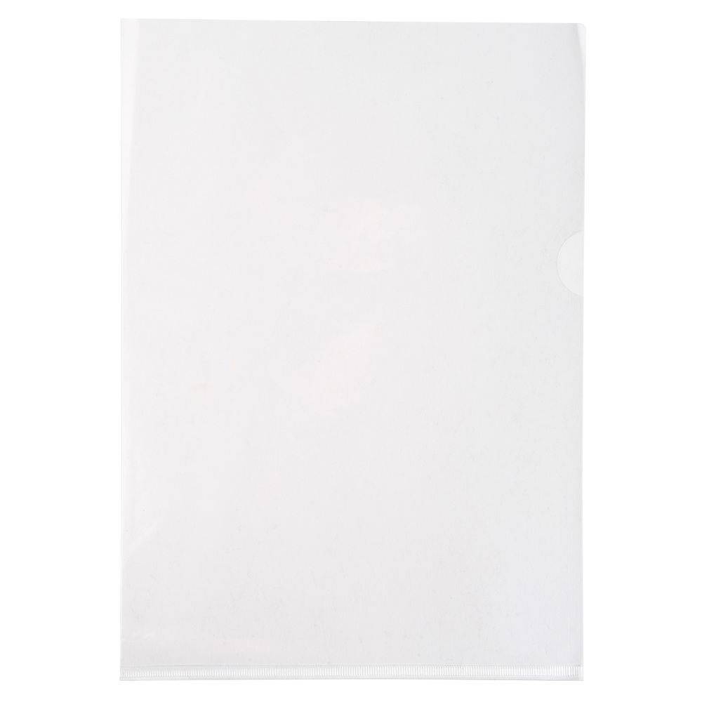 Exacompta 10x Pack 10 Aktensichthüllen glattem PVC 130µ A4 Kristall 660530E