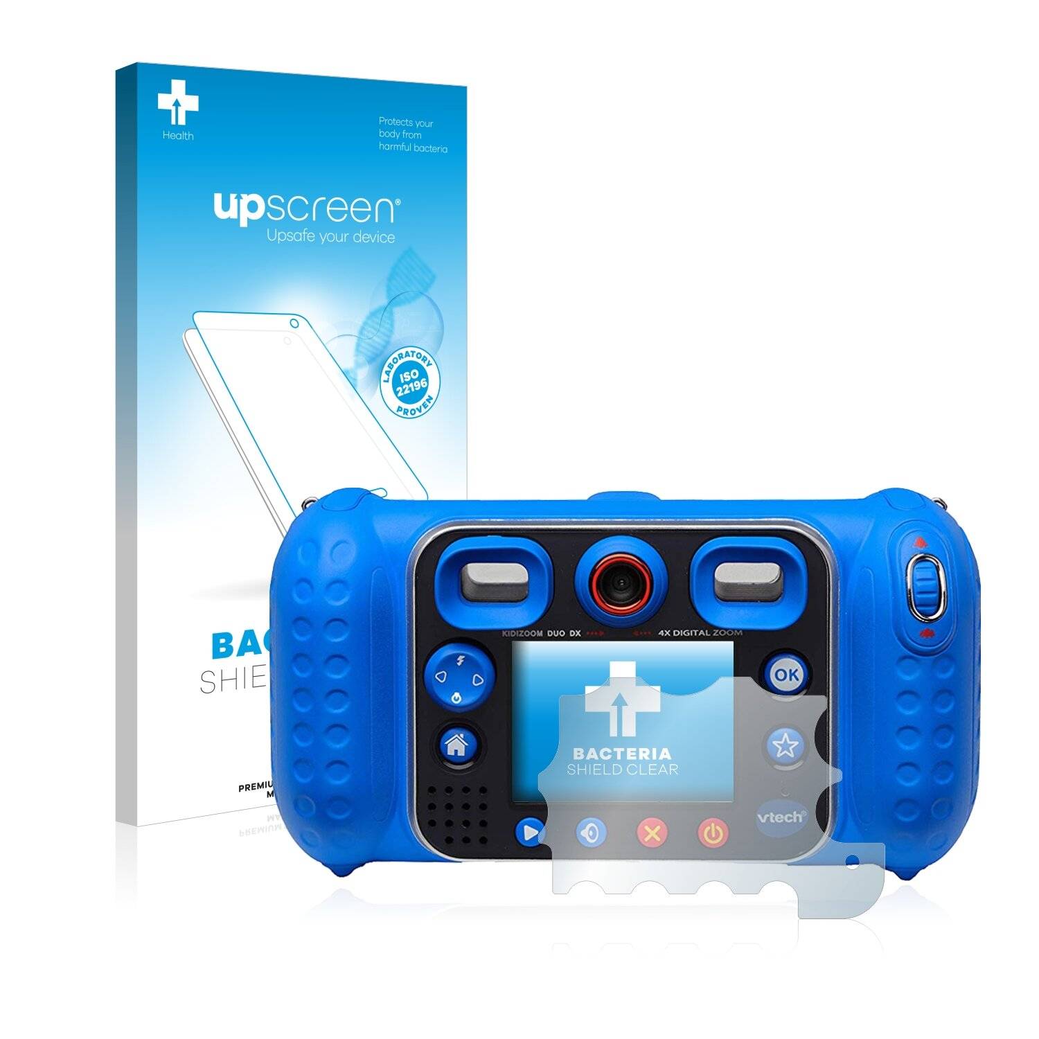 upscreen Bacteria Shield Clear Premium Antibakterielle Displayschutzfolie für Vtech Kidizoom