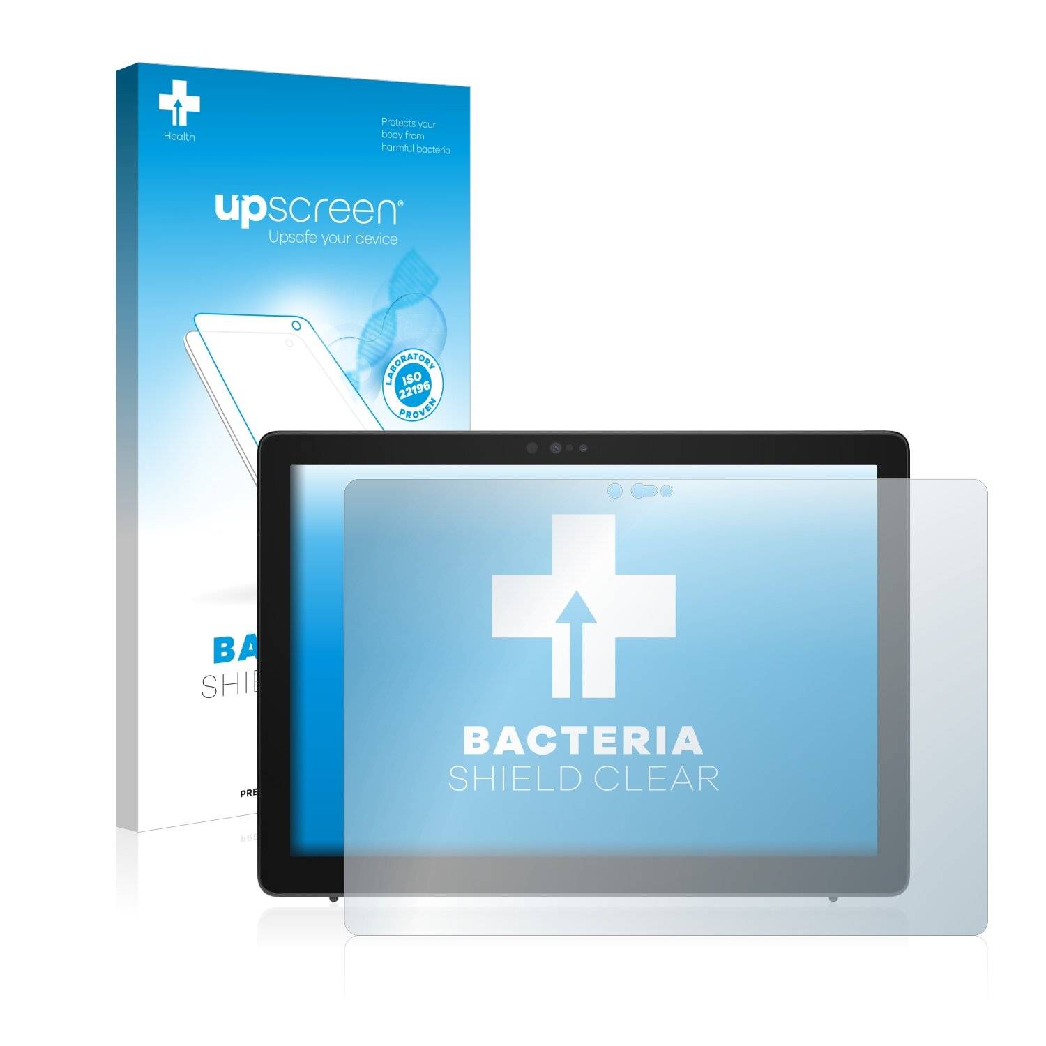 upscreen Bacteria Shield Clear Premium Antibakterielle Displayschutzfolie für Dell Latitude