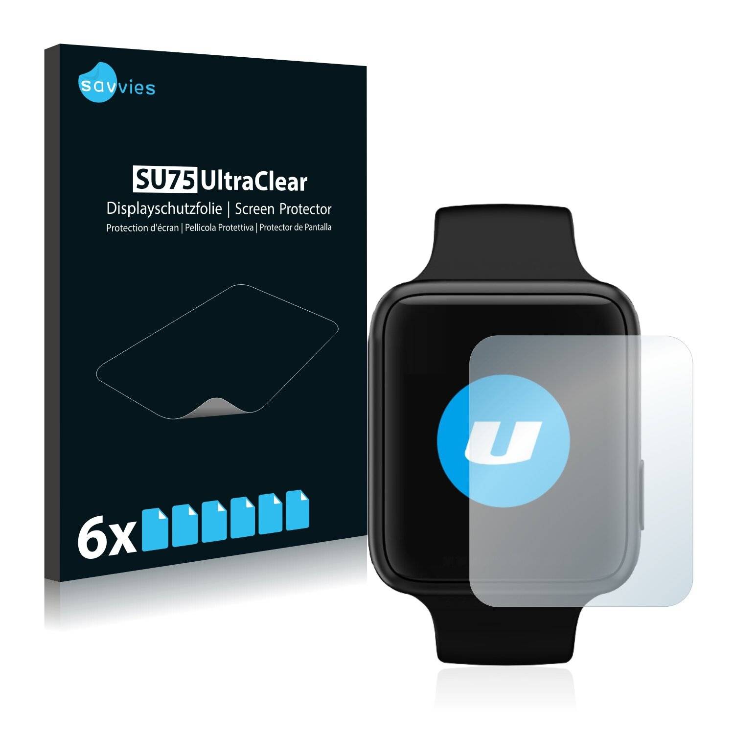 6x Savvies SU75 Displayschutzfolie für Ulefone