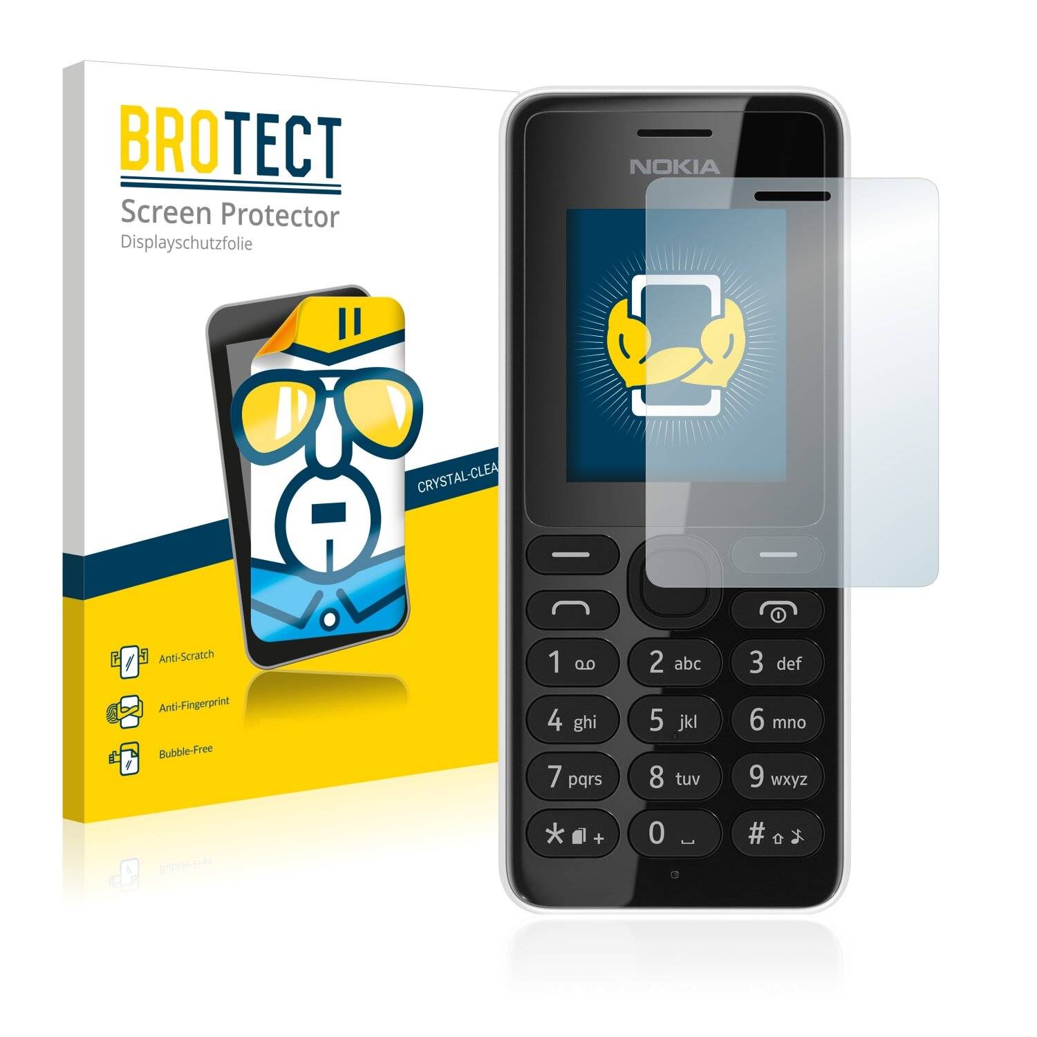 2x BROTECT HD-Clear Displayschutzfolie für Nokia