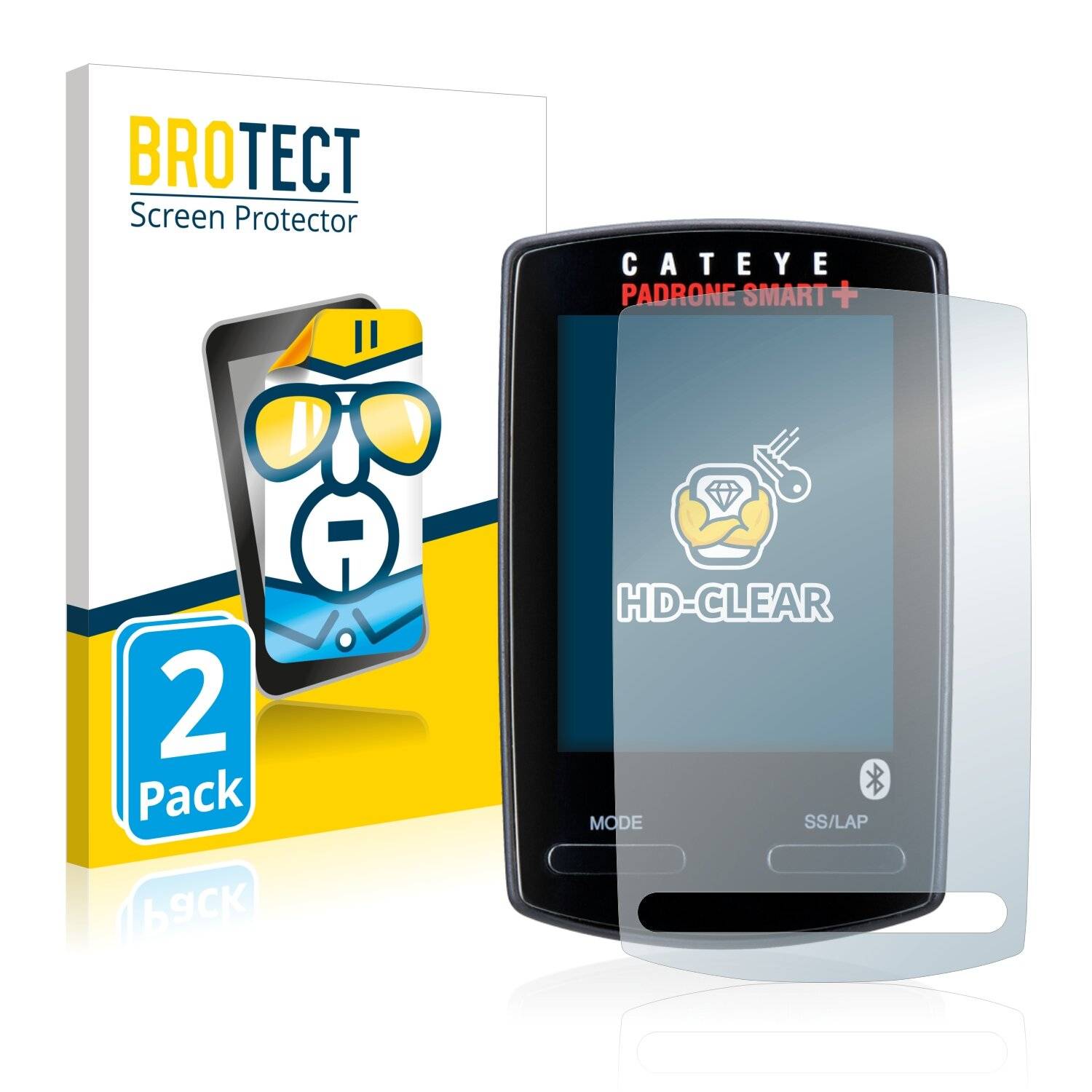 2x BROTECT HD-Clear Displayschutzfolie für Cateye Smart