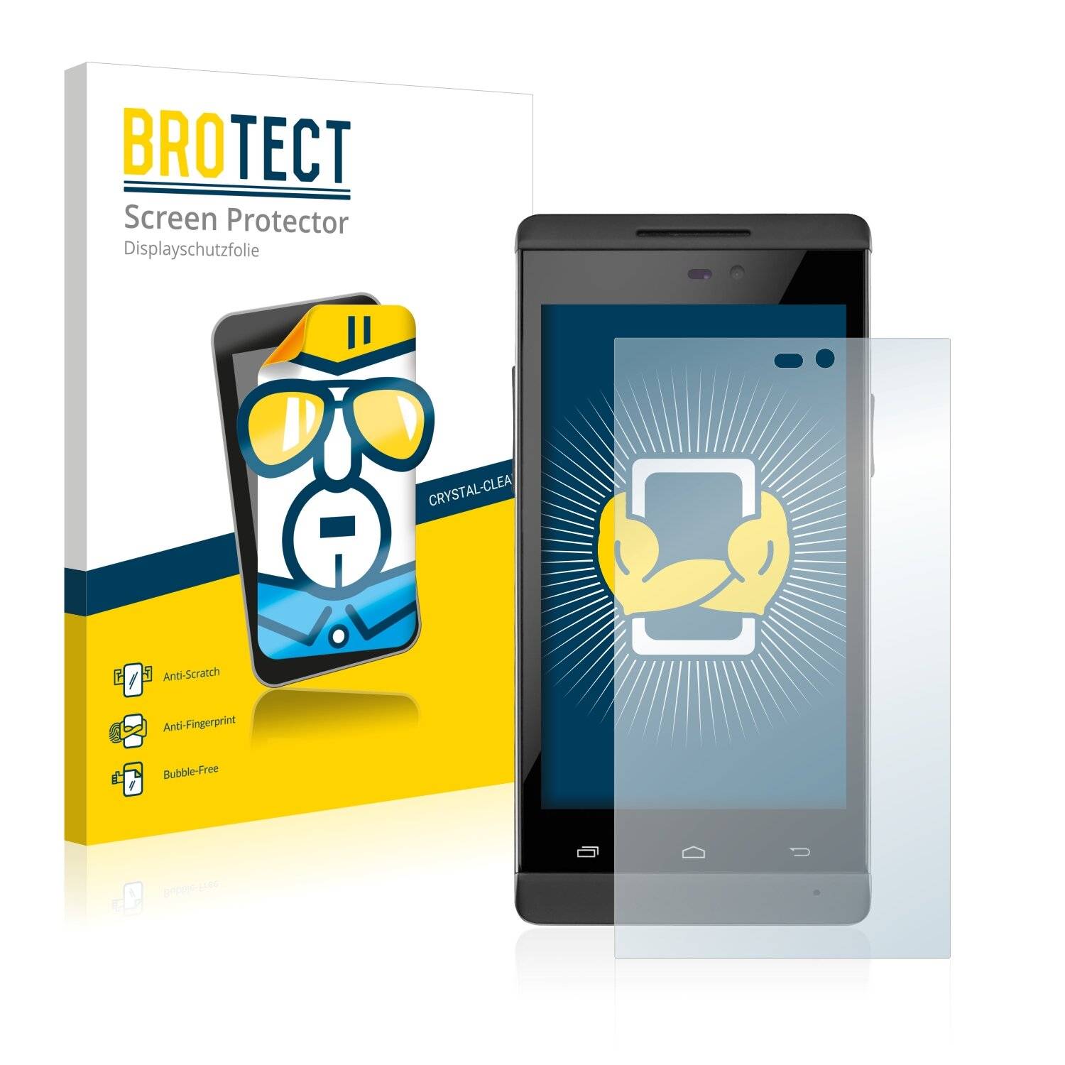 2x BROTECT HD-Clear Displayschutzfolie für NGM Forward