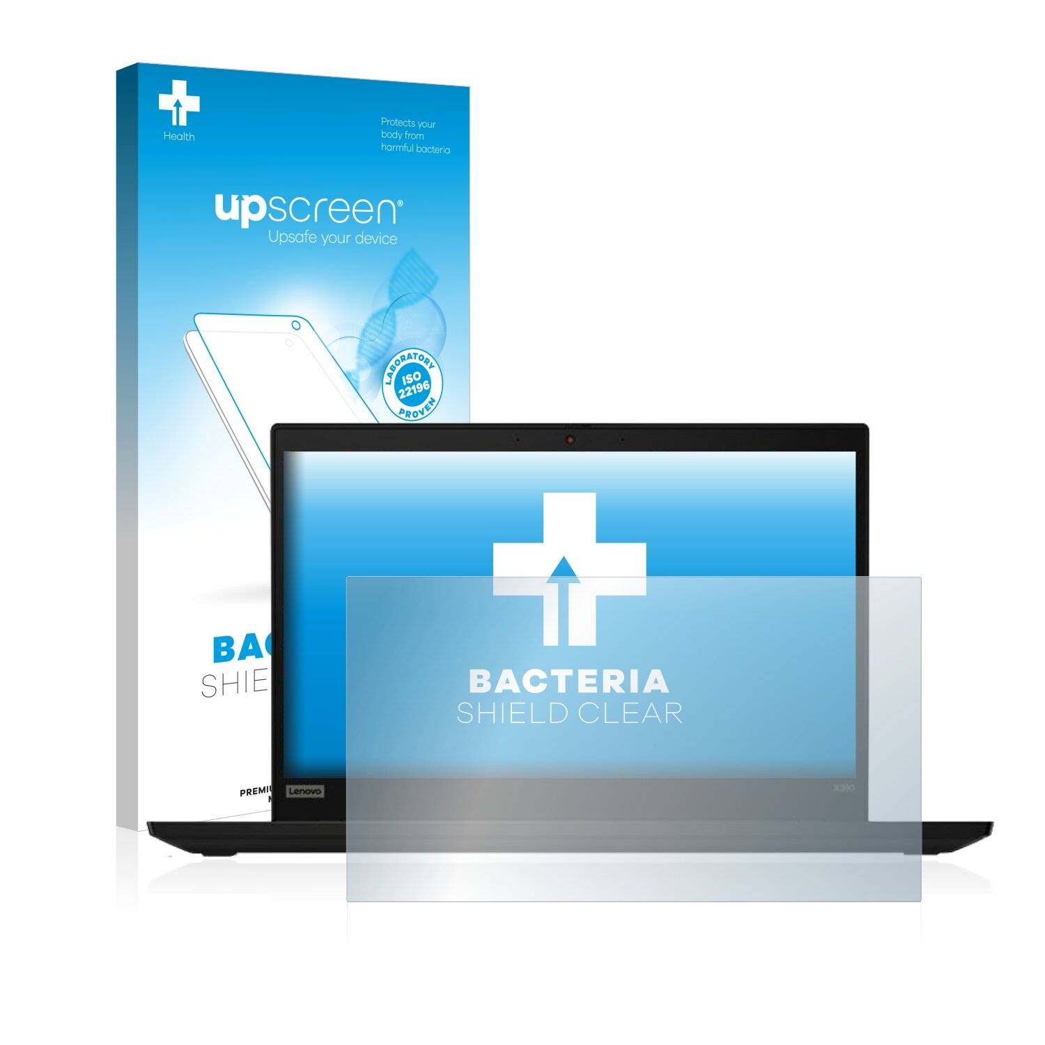 upscreen Bacteria Shield Clear Premium Antibakterielle Displayschutzfolie für Lenovo