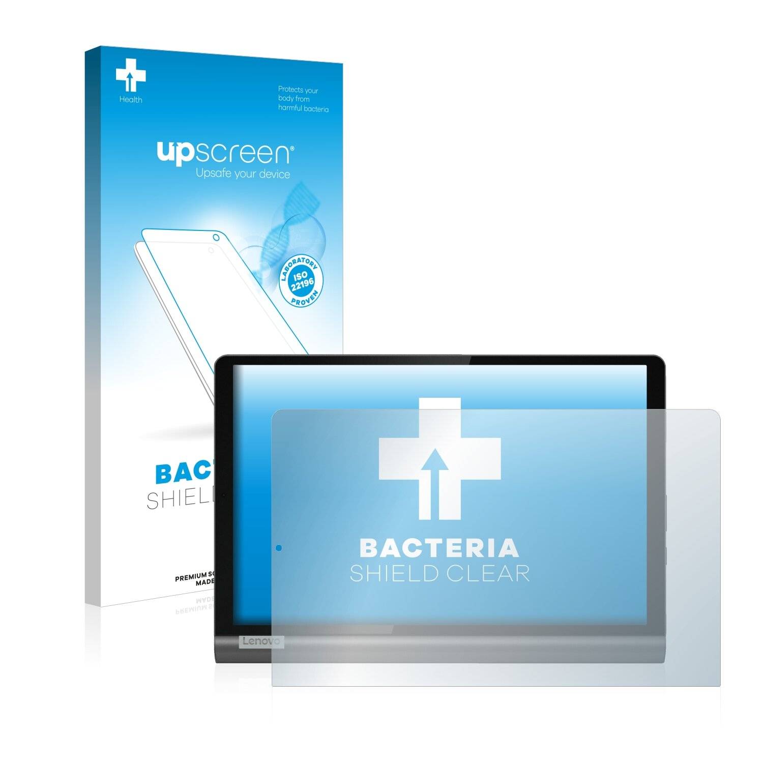 upscreen Bacteria Shield Clear Premium Antibakterielle Displayschutzfolie für Lenovo Yoga