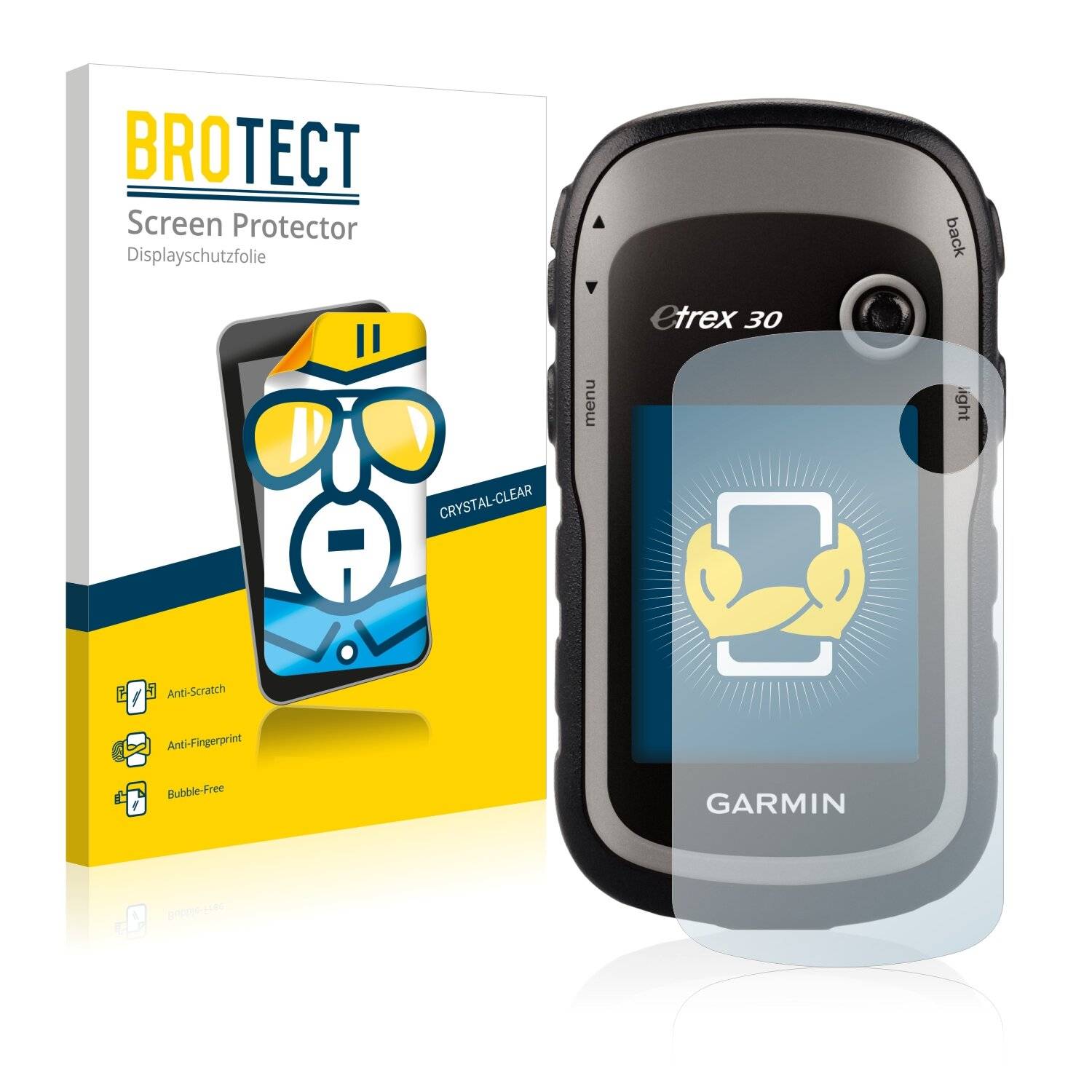 2x BROTECT HD-Clear Displayschutzfolie für Garmin eTrex