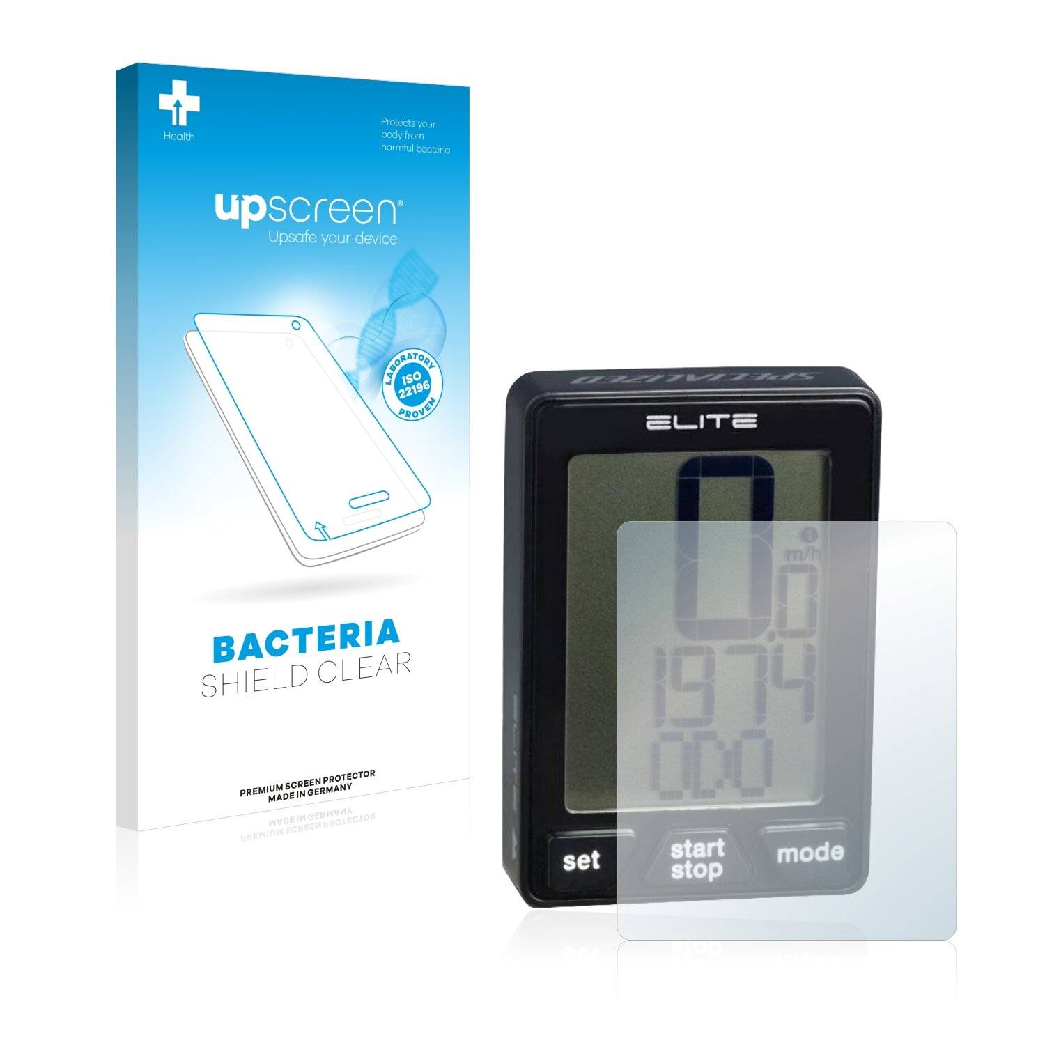 upscreen Bacteria Shield Clear Premium Antibakterielle Displayschutzfolie für Specialized