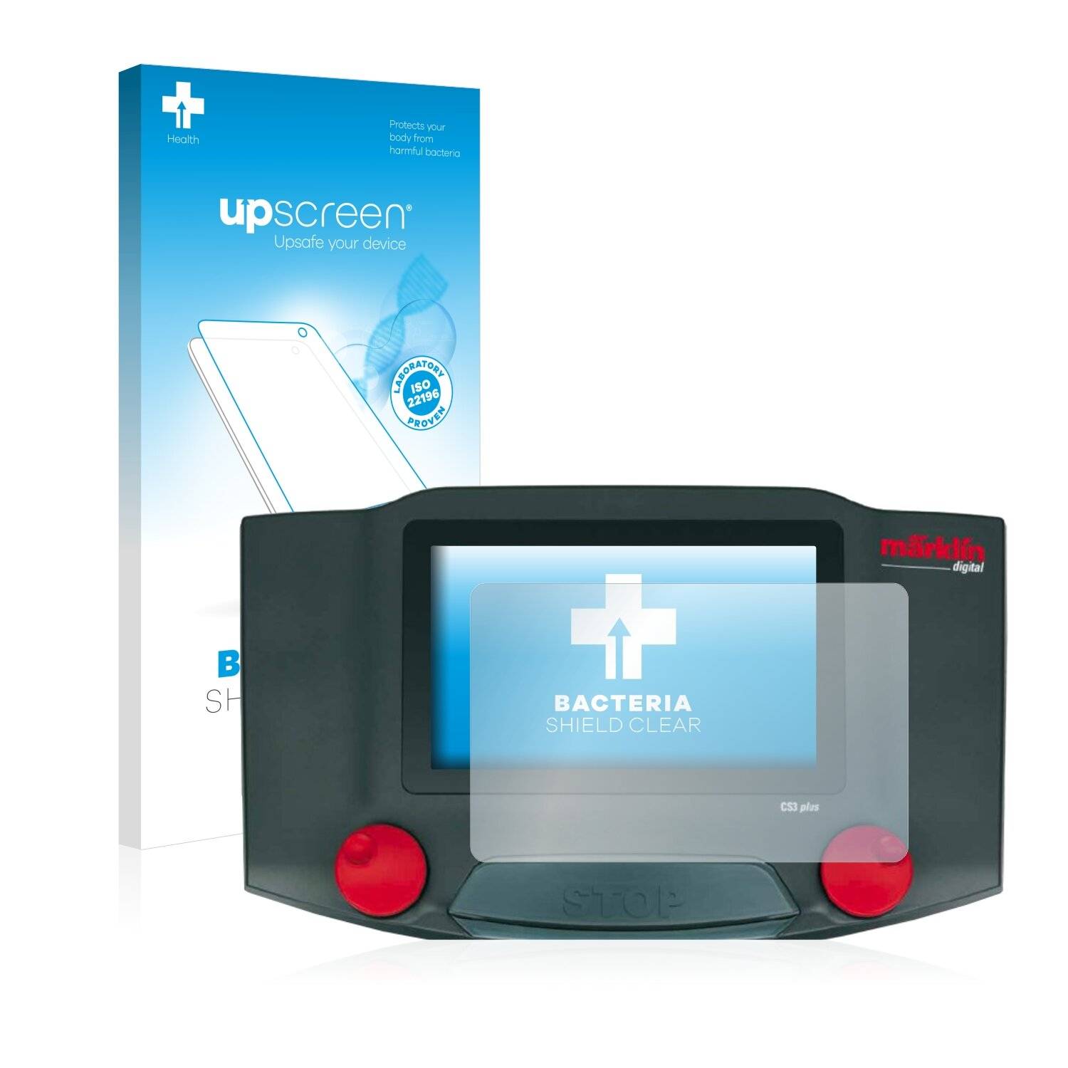 upscreen Bacteria Shield Clear Premium Antibakterielle Displayschutzfolie für Graupner