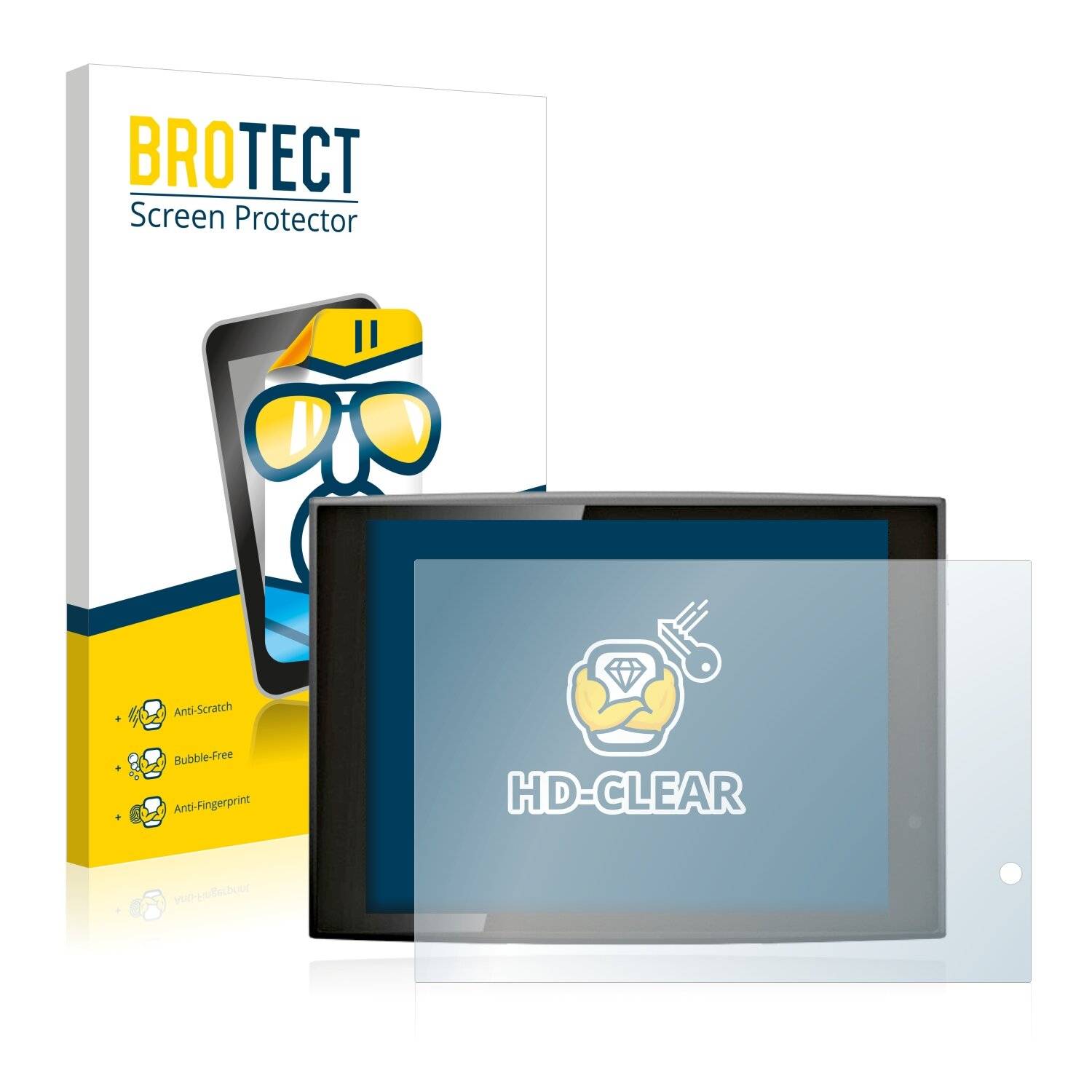 2x BROTECT HD-Clear Displayschutzfolie für Gigaset