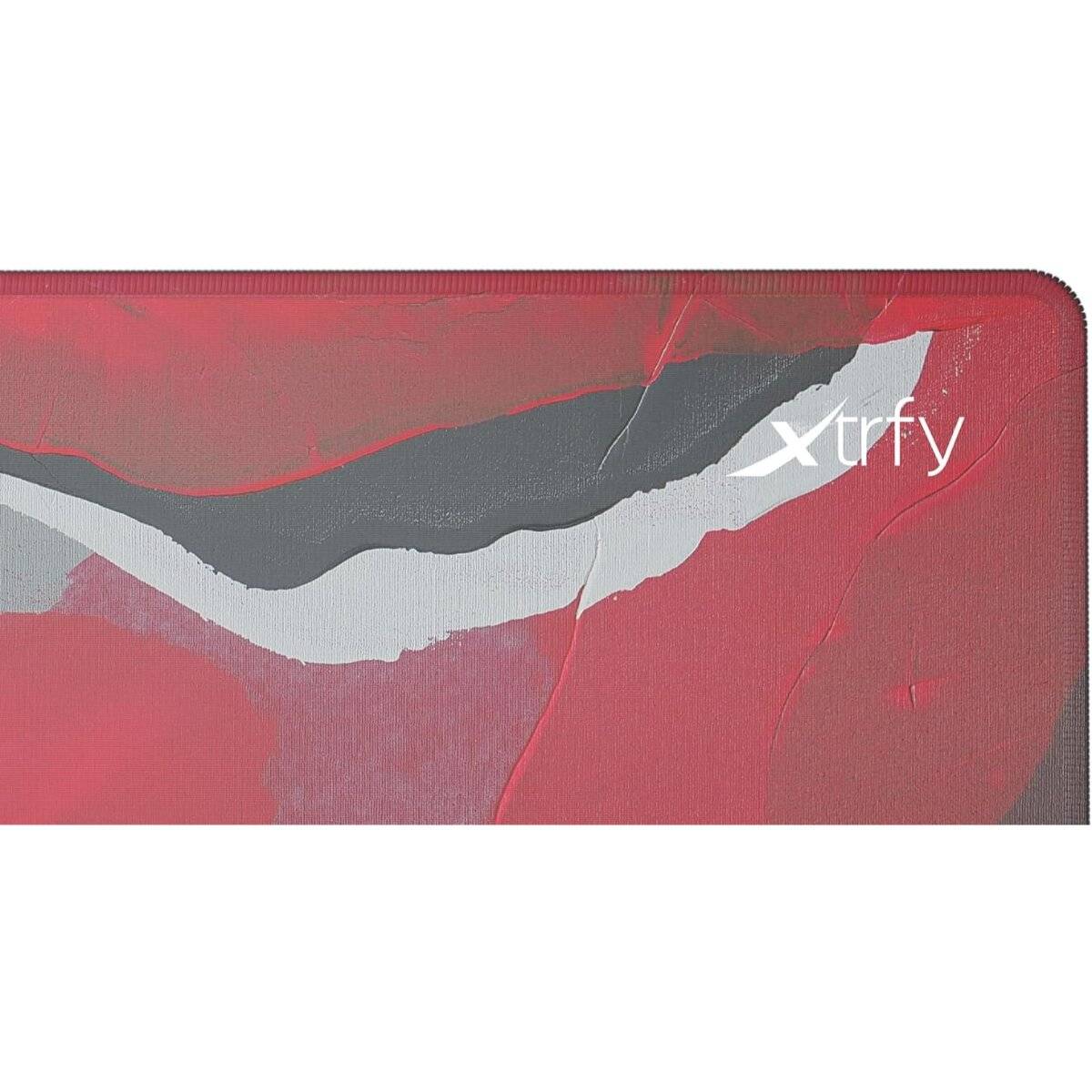 Cherry Xtrfy GP4 (460 x 400 x 4 mm) Großes Gaming Mousepad aus Stoff – mit Design-Print Abstract Retro Editon