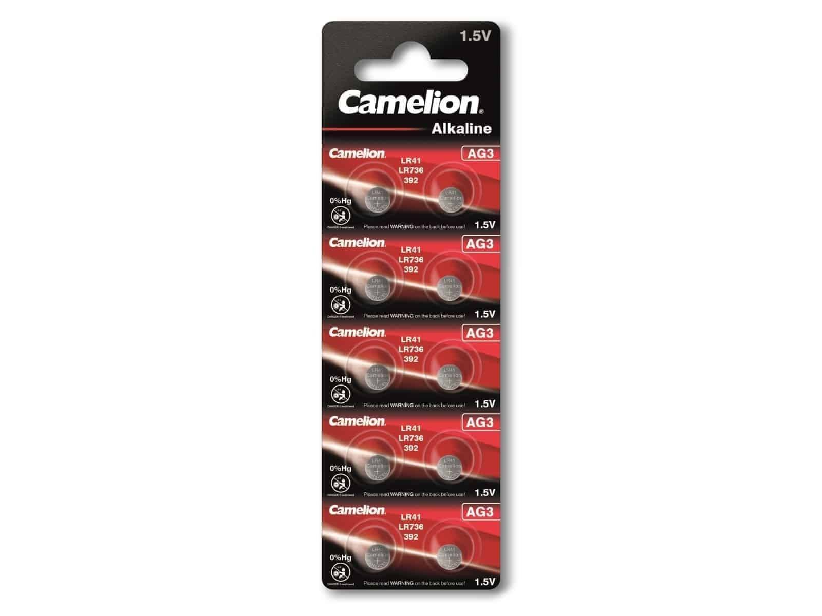 CAMELION Knopfzelle AG3, 10 St.