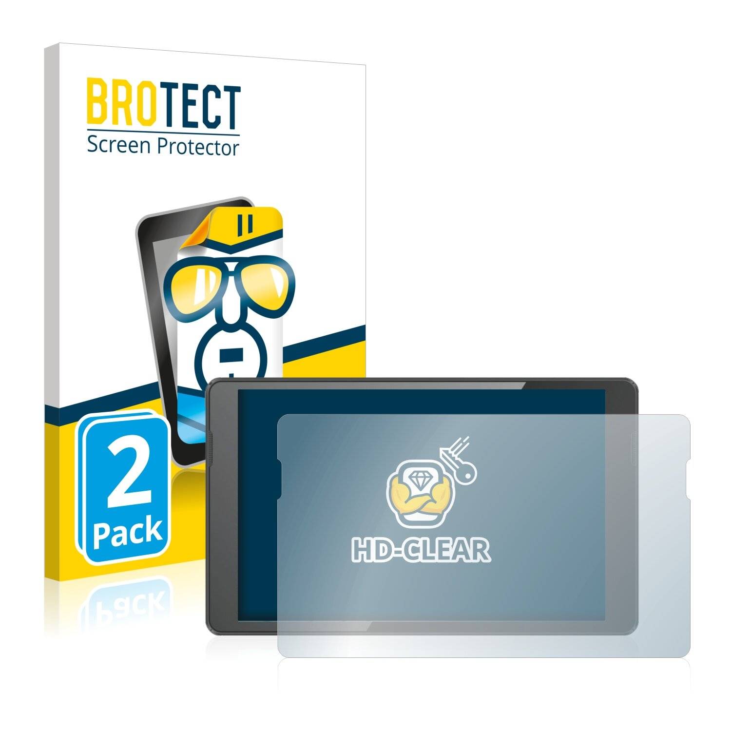 2x BROTECT HD-Clear Displayschutzfolie für Odys Thanos