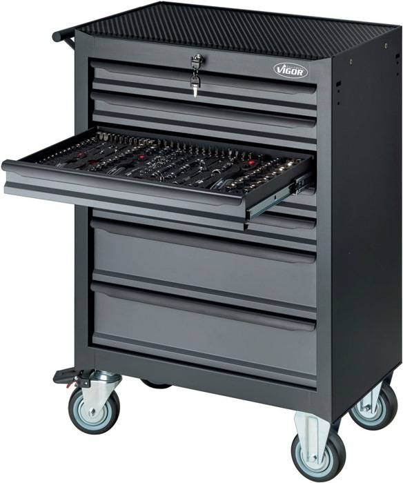 Werkstattwagen V5489, H1000xB677xT459mm, VIGOR 500N, VIGOR