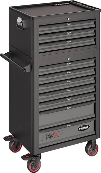 Werkstattwagen V4561, m.Sortiment u.Aufsatzkoffer, VIGOR 1000, VIGOR