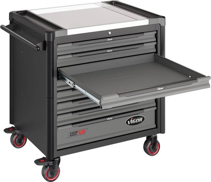 Werkstattwagen V4481-XD, extratief ohne Sortiment, VIGOR