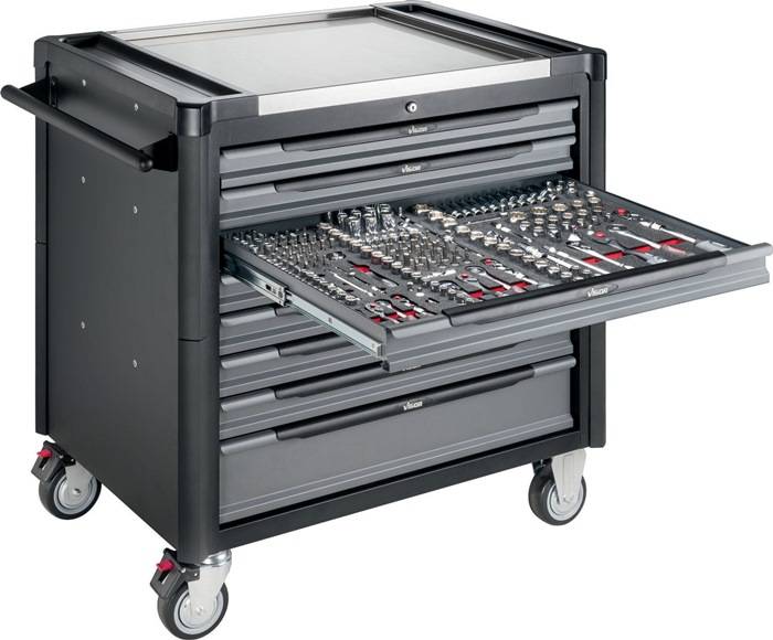 Werkstattwagen V4481-XD, extratief ohne Sortiment, VIGOR